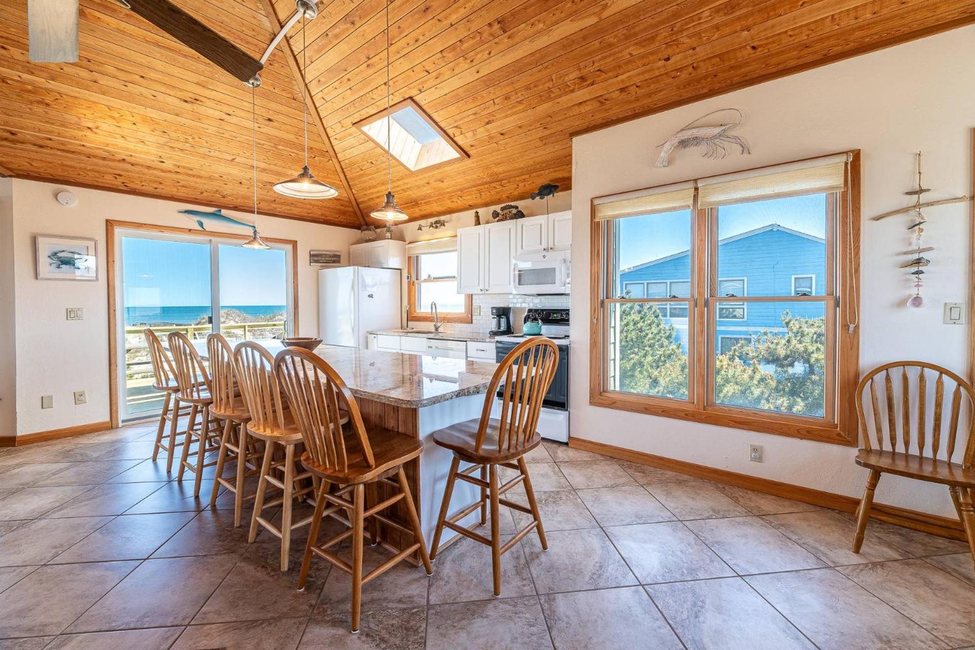 Dolphin Destination - Corolla, Ocean Sands, Oceanfront, Panoramic Ocean View, Hot Tub, Pets OK