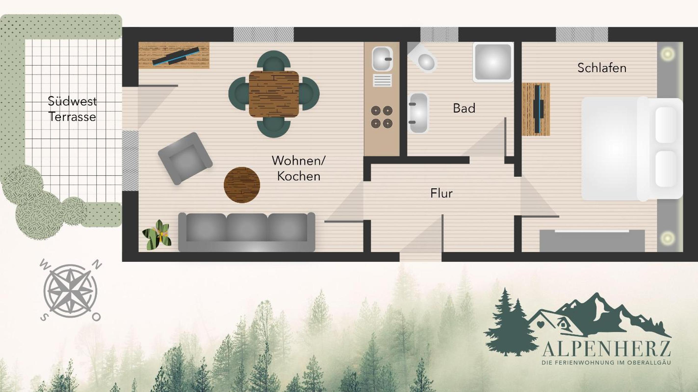 Ferienwohnung Alpenherz