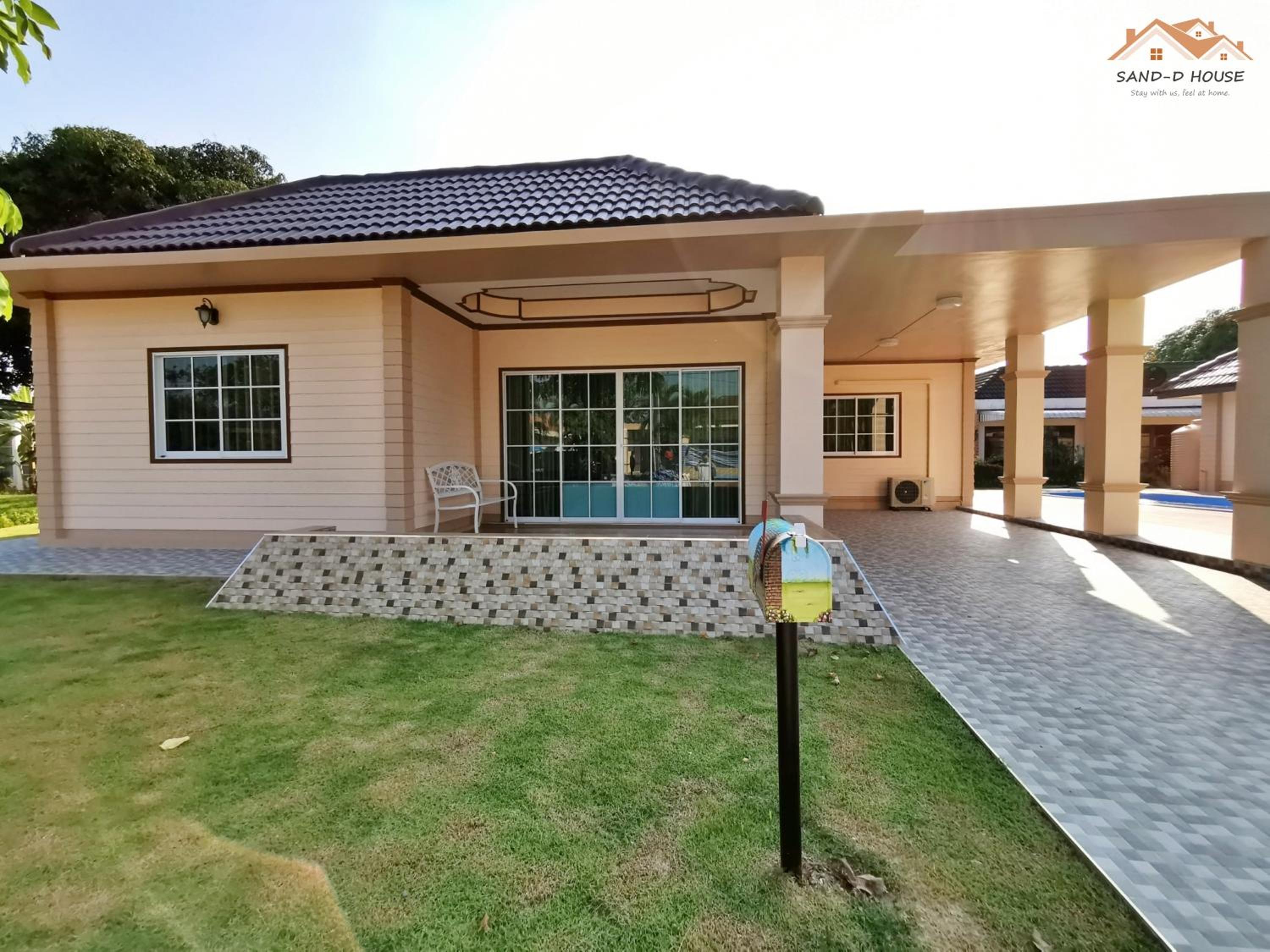 Sand-D House Pool Villa A8 at Rock Garden Beach Resort Rayong view 3