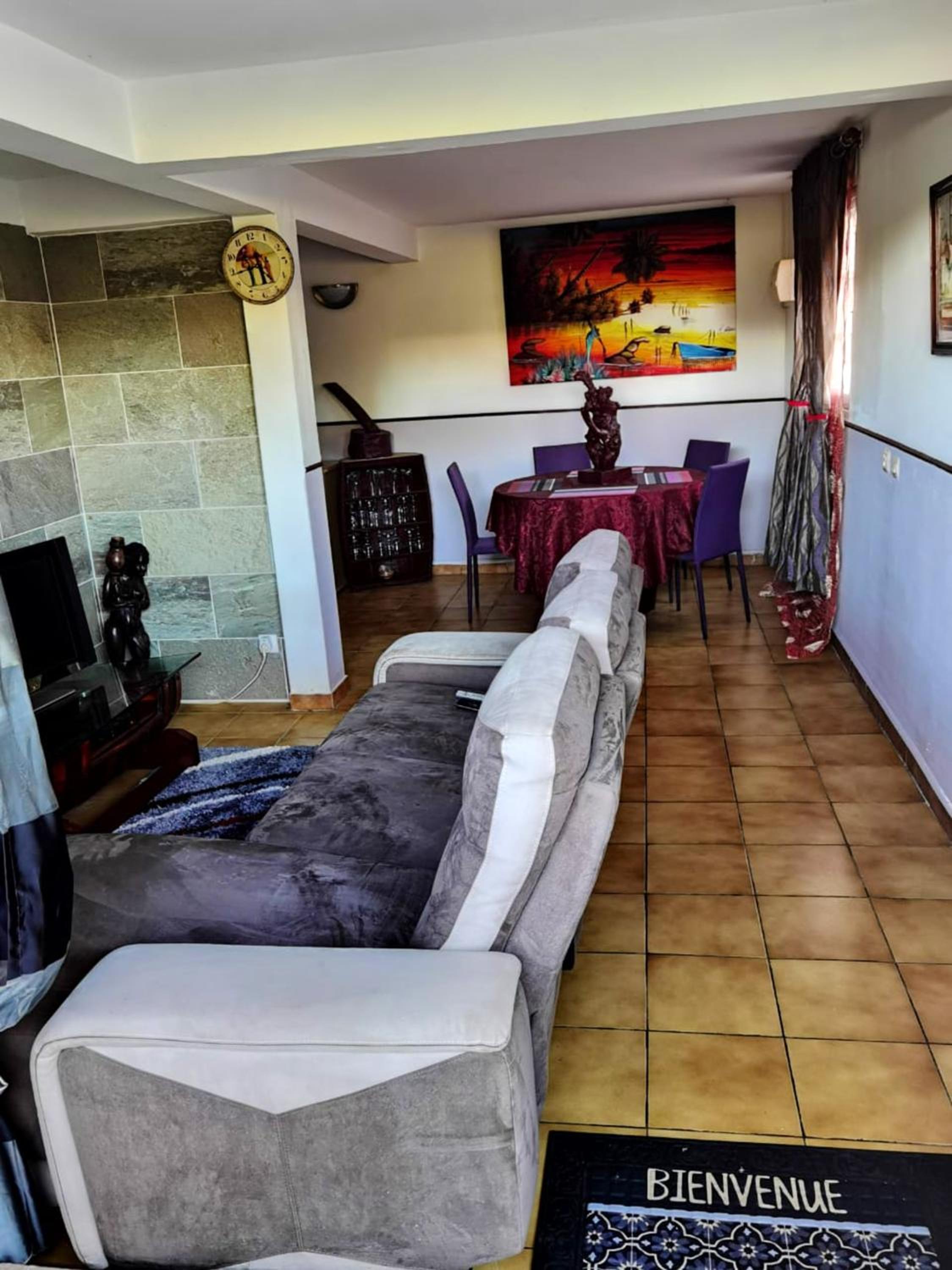 Appartement moderne au Lamentin avec jardin clos et parking