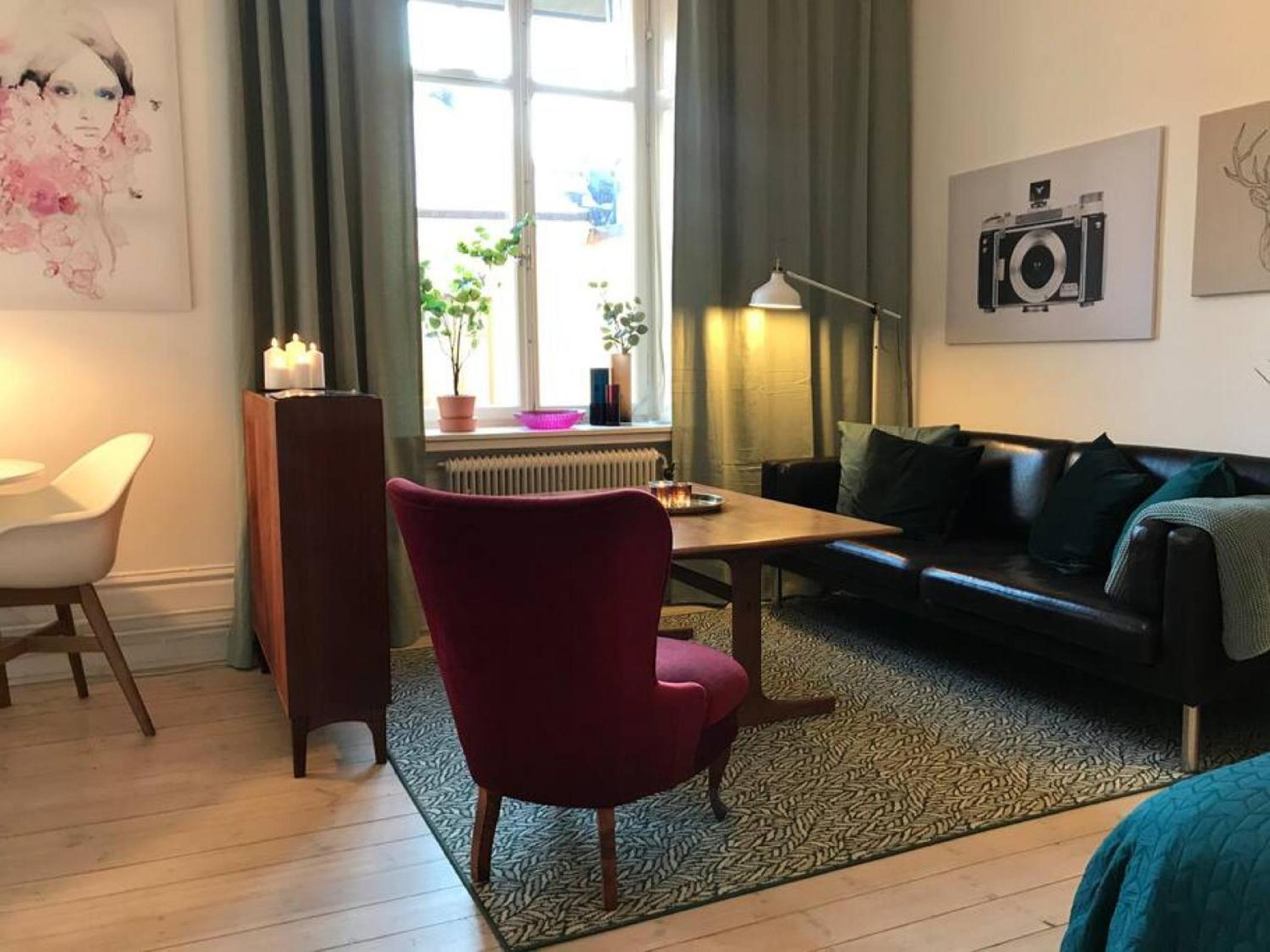 Bohemian and light one room apartment in SoFo 31sqm view 3