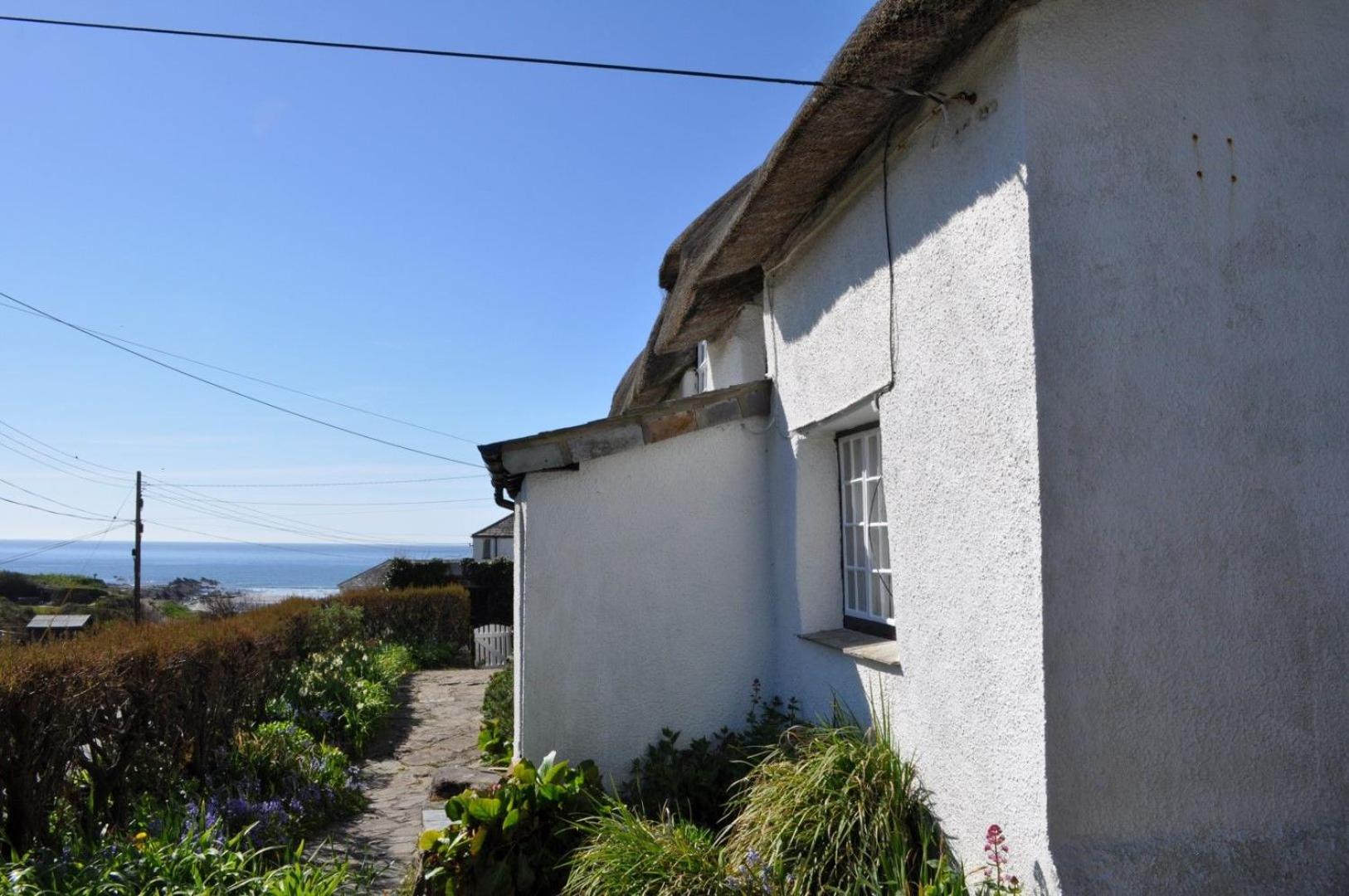 Old Cottage, Crackington Haven, North Cornwall view 2