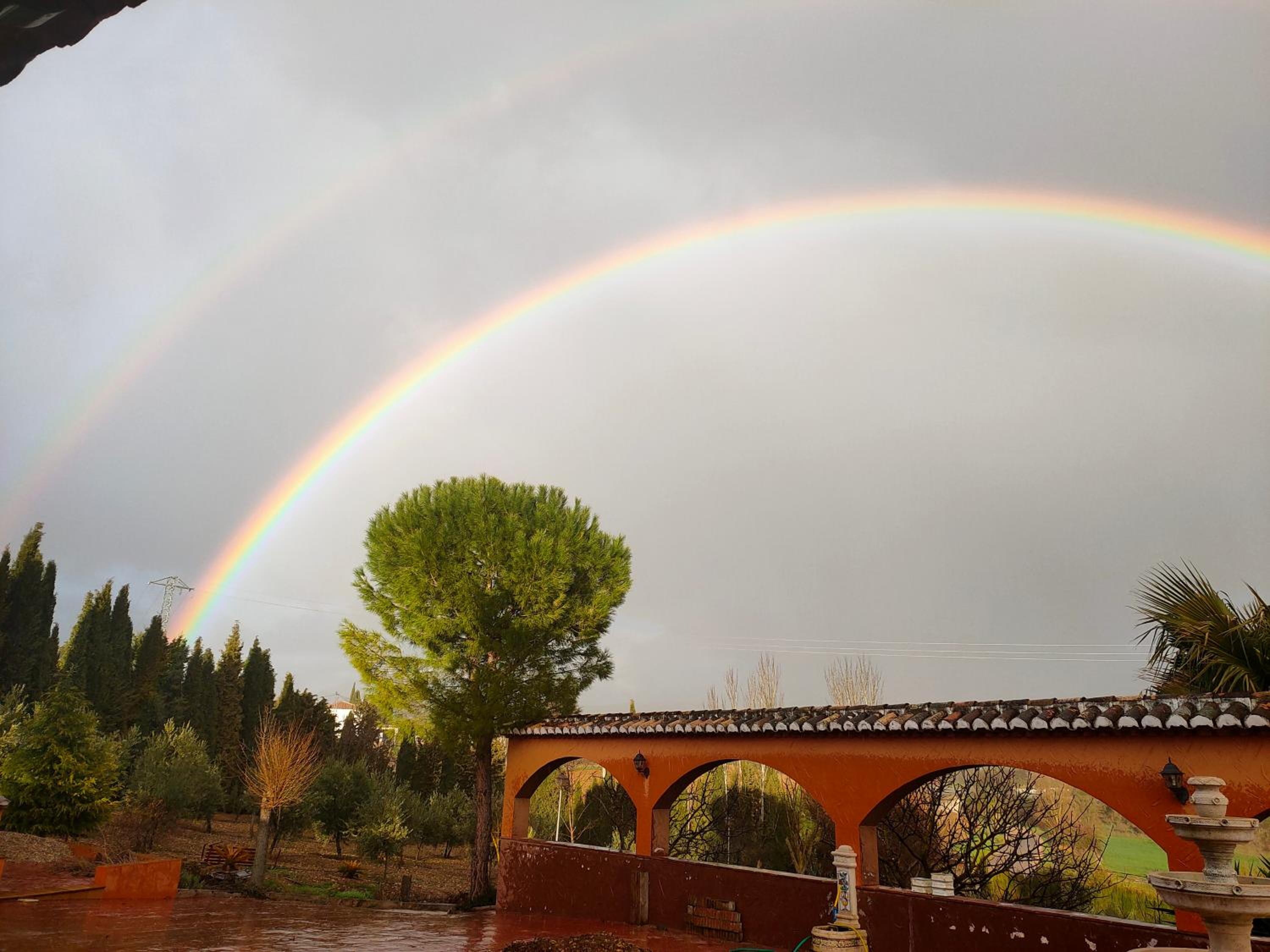 Cortijo Los Arcos - Lujo rural con piscina y vistas espectaculares en Málaga