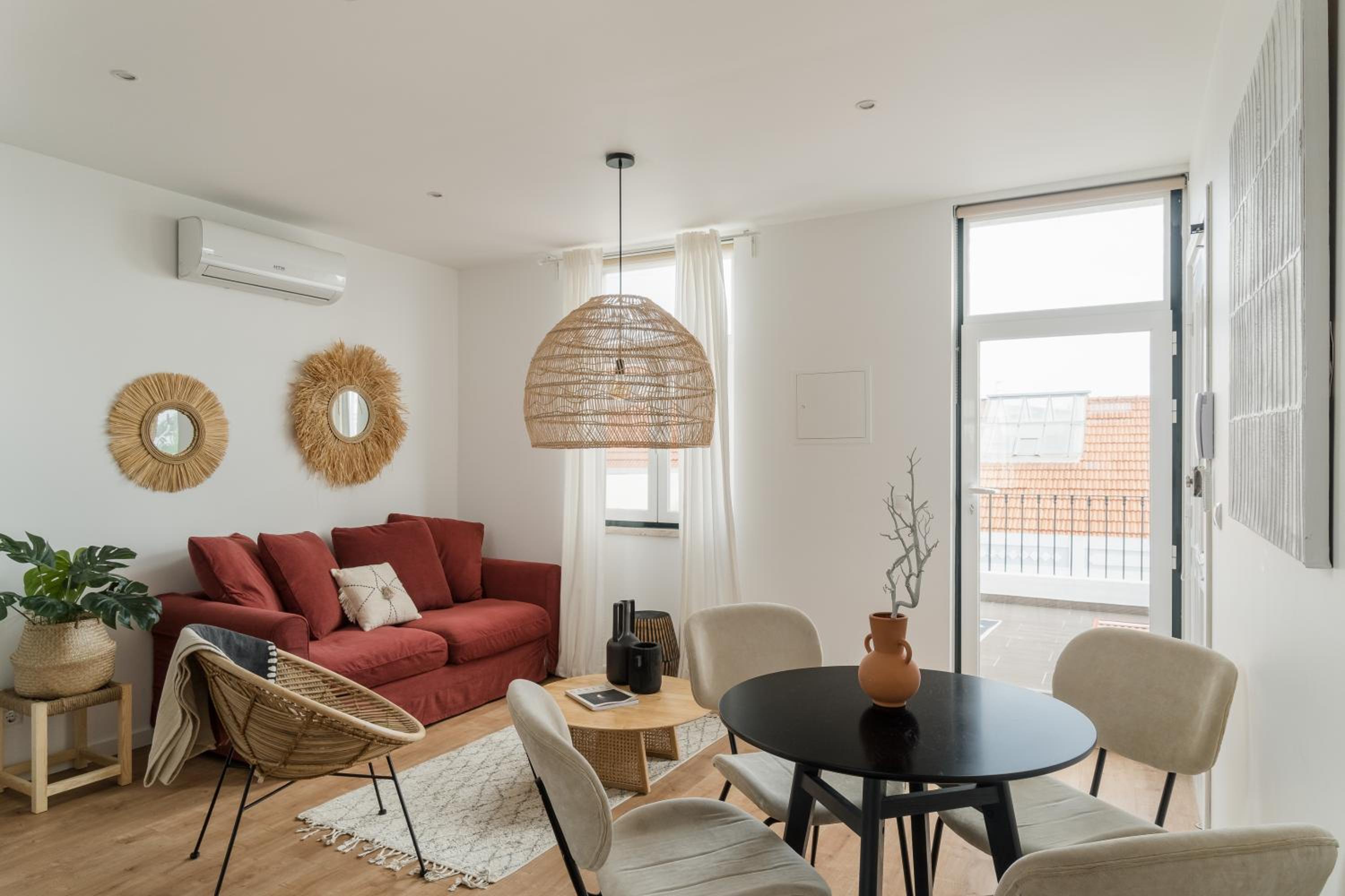Casa Boma Lisboa - Sunny Apartment with Private Balcony and Panoramic Bridge View - Ajuda I view 2