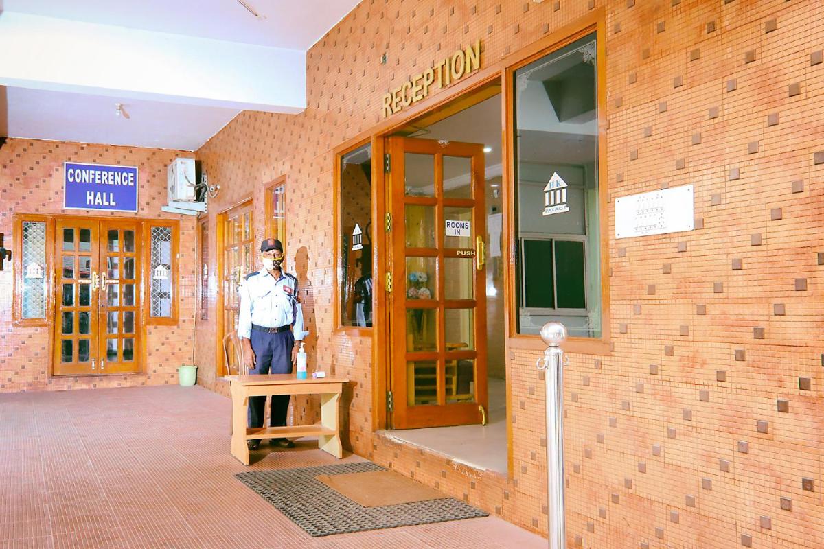 hotel reception