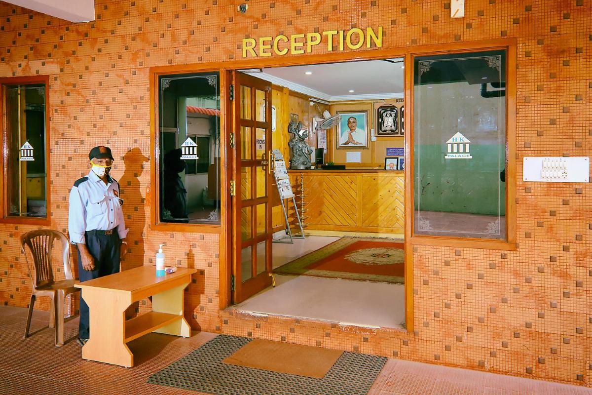 hotel reception