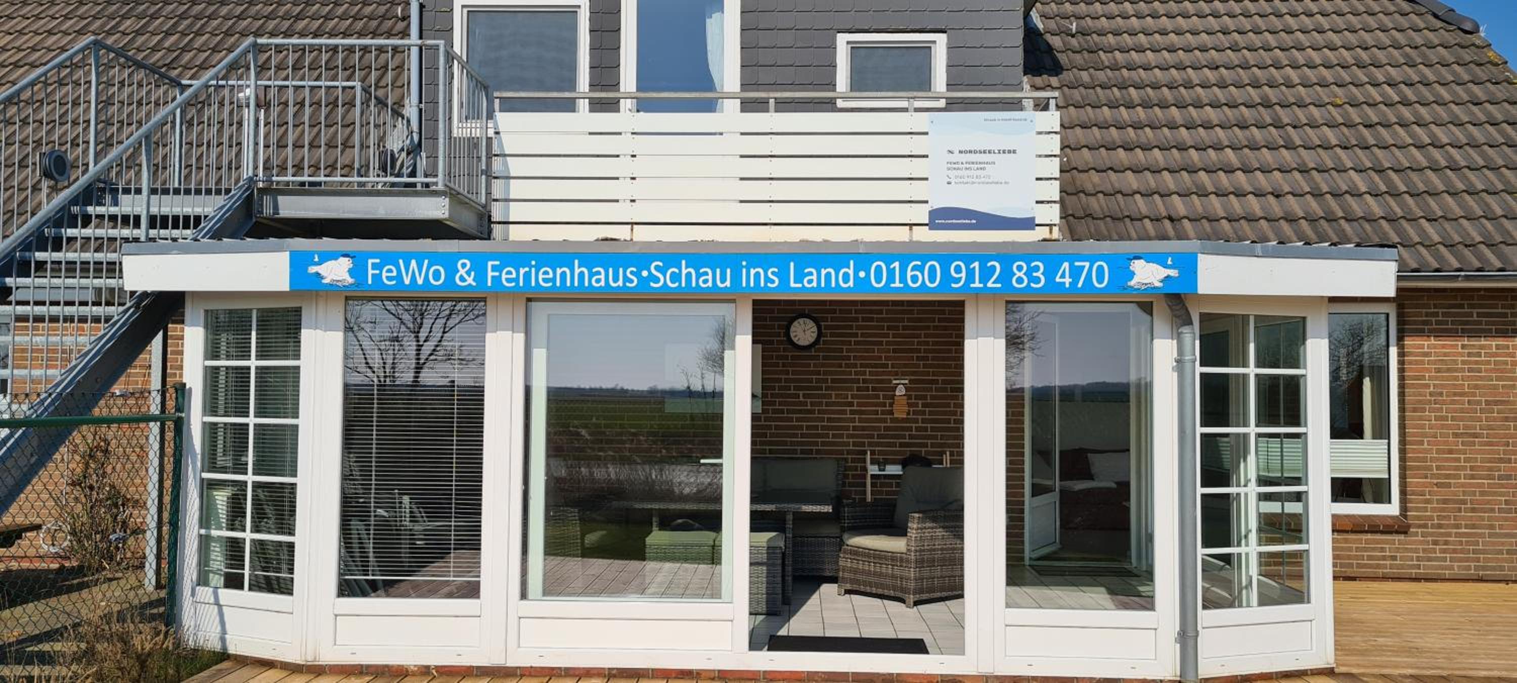 Ferienwohnungen Haus Schau ins Land nah an der Nordsee