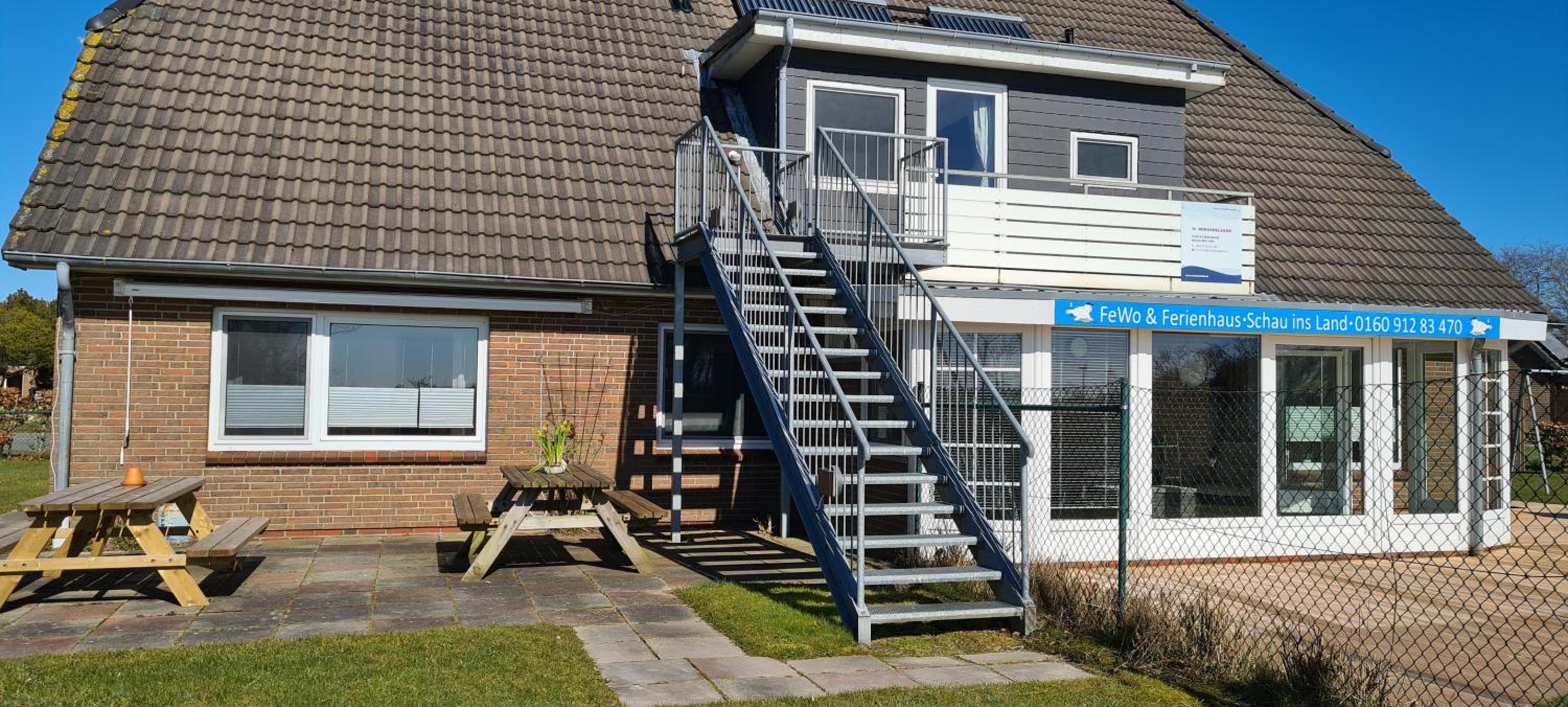 Ferienwohnungen Haus Schau ins Land nah an der Nordsee