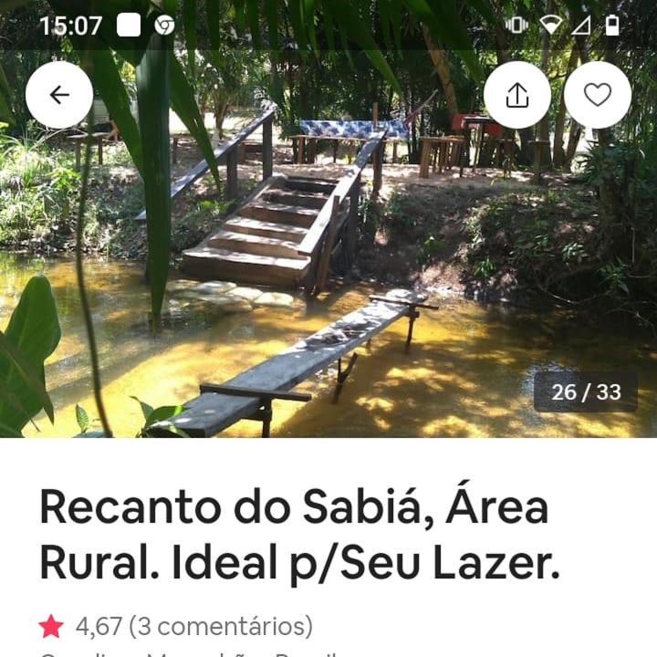 RECANTO DO SABIÁ