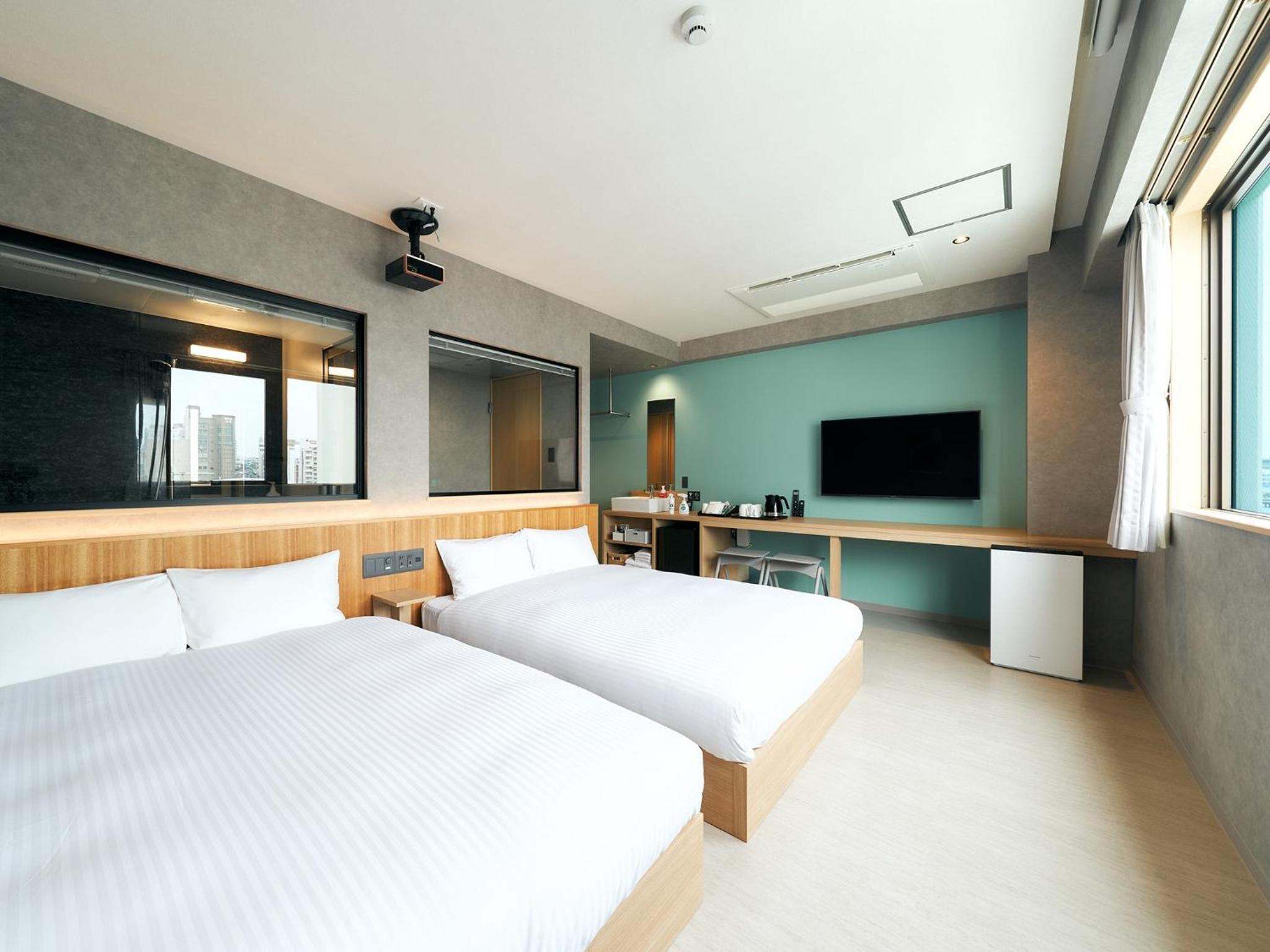Rakuten STAY naha-tomarifuto 1F Twin Room view 3