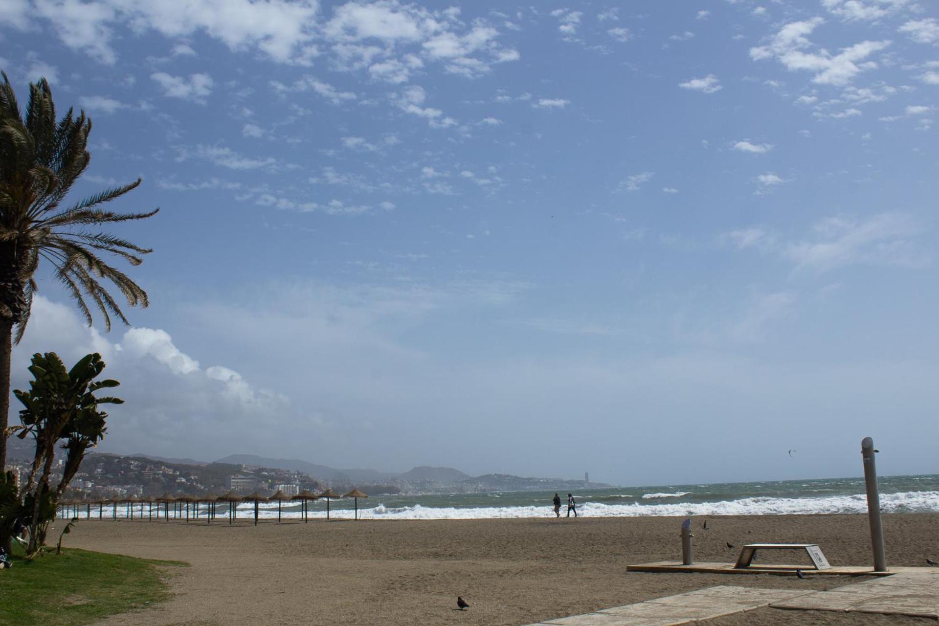 Malagueta, Primera Linea de Playa