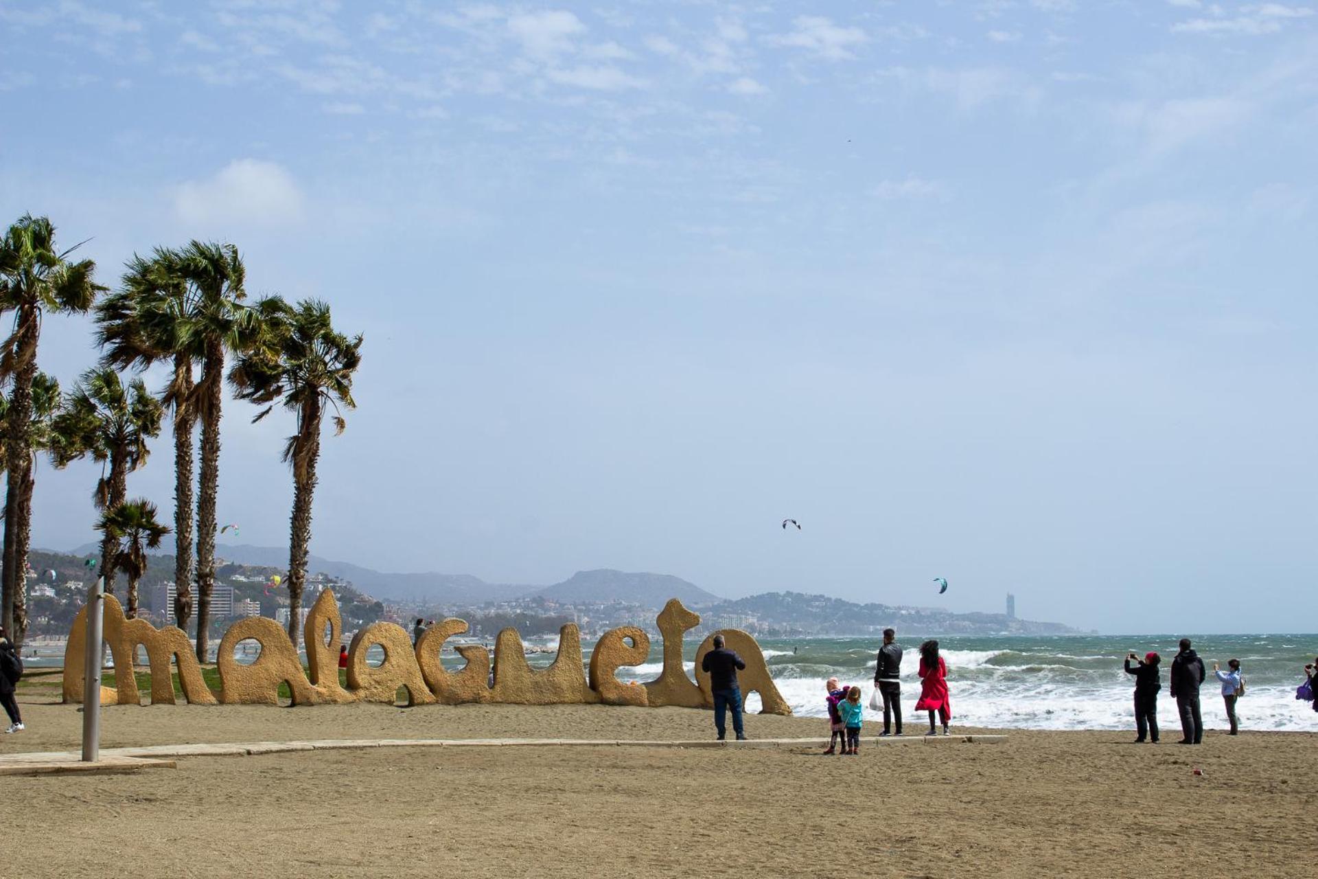Malagueta, Primera Linea de Playa