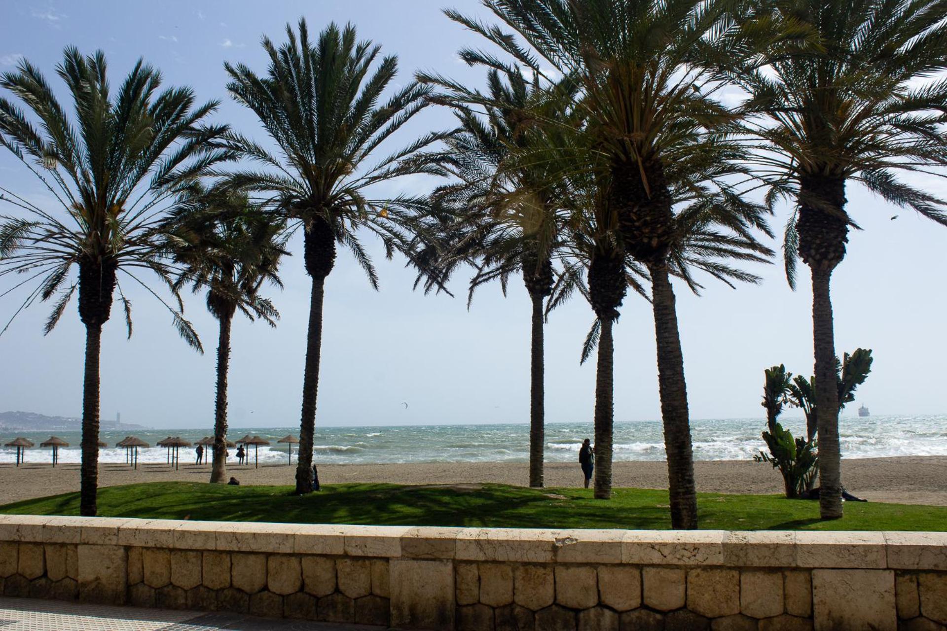 Malagueta, Primera Linea de Playa