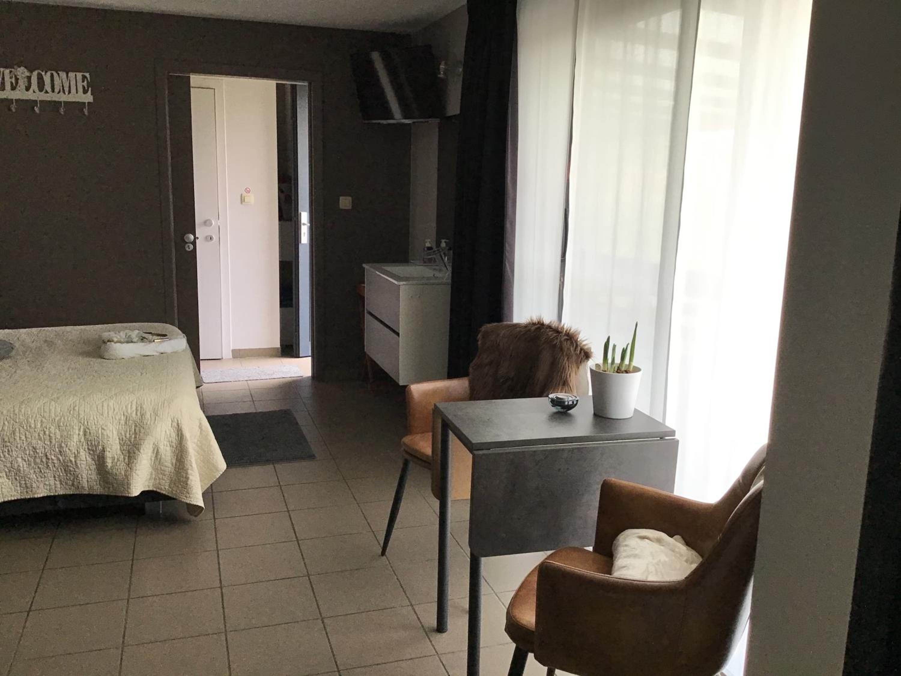 Studio Gardenroom Guesthouse De Steenberg met wellness & tuinzicht