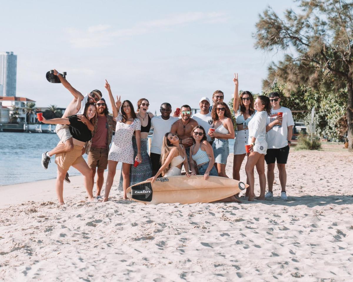 Budds In Surfers Backpackers