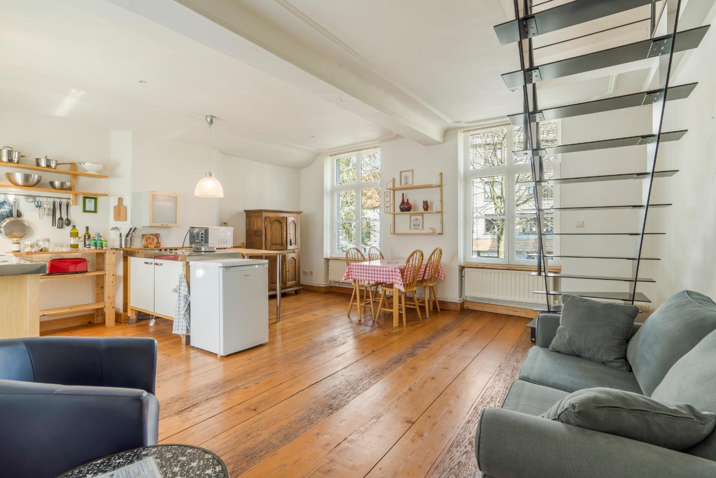 TOP& ruim duplex woning in PATERSHOL,centrum Gent!