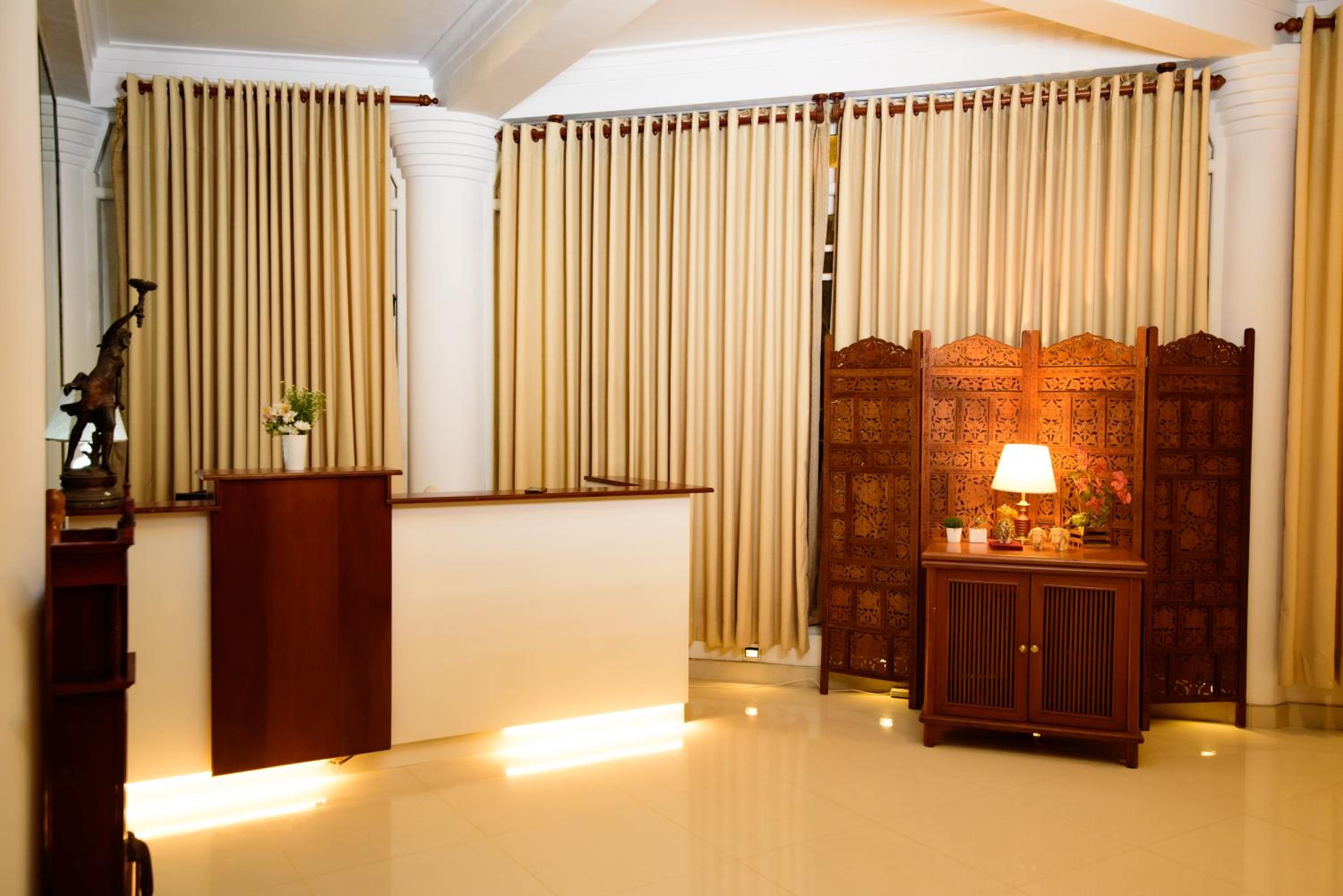 hotel reception