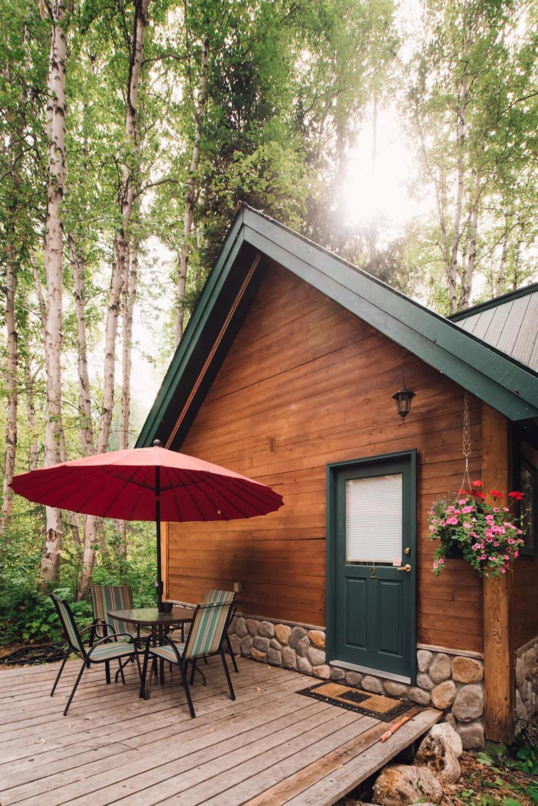 Across the Creek Cabins view 2