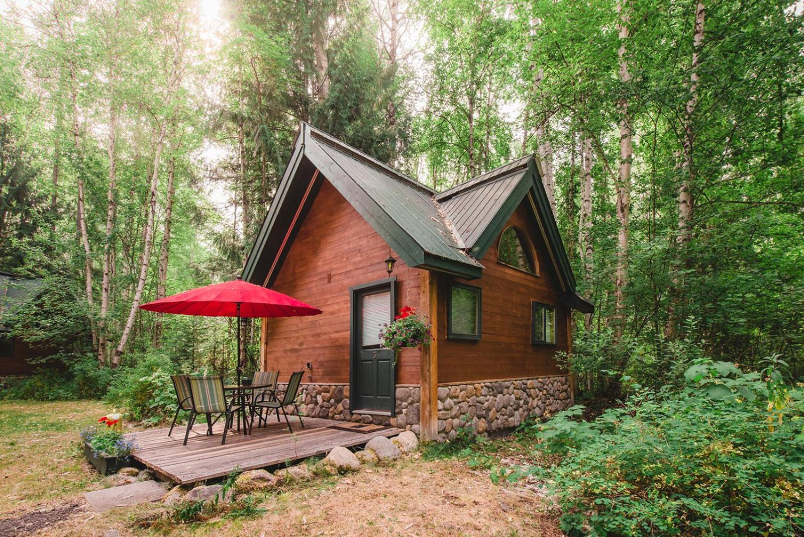 Across the Creek Cabins view 4