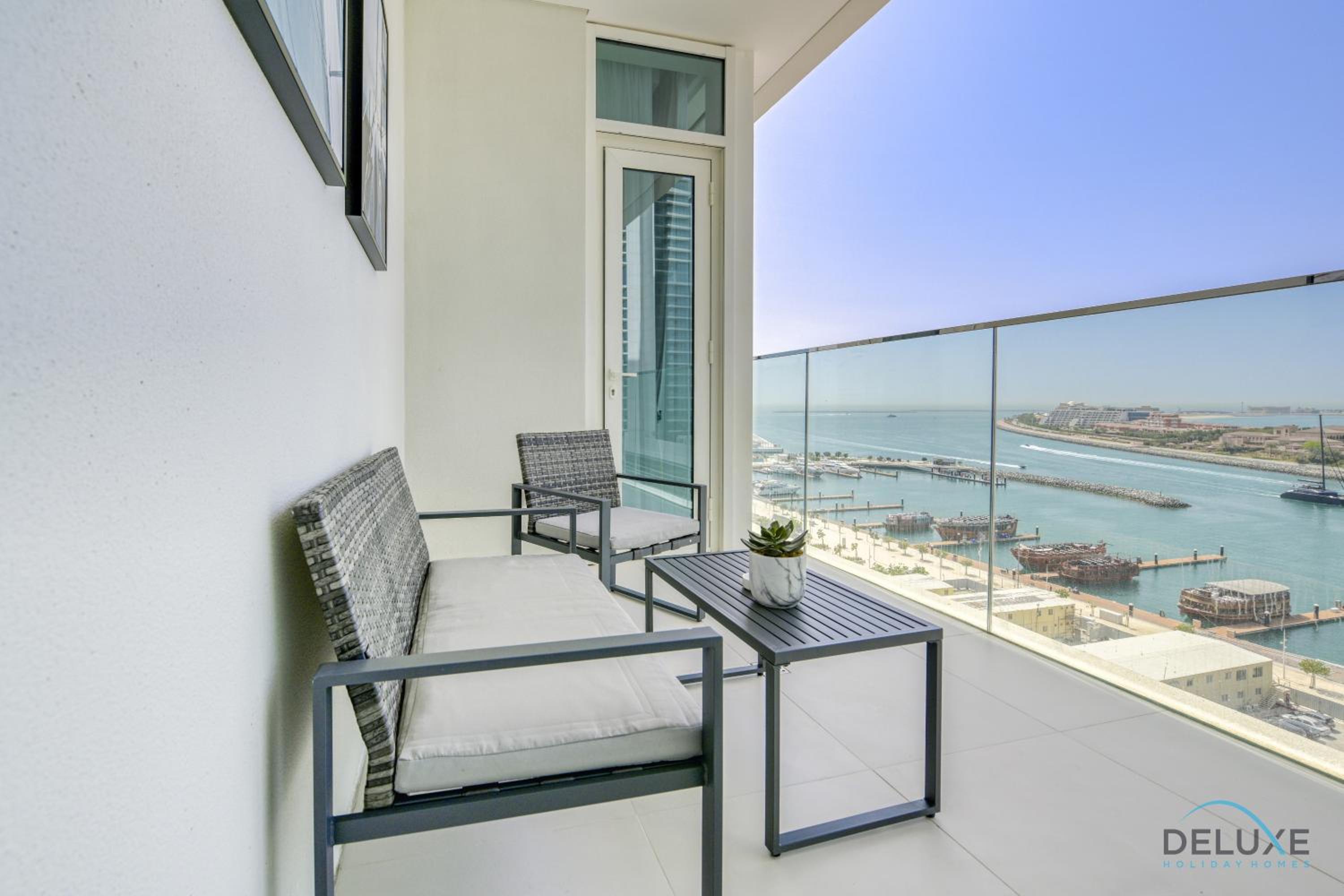 Idyllic 1BR at Sunrise Bay Tower 1 Emaar Beachfront Dubai Marina by Deluxe Holiday Homes