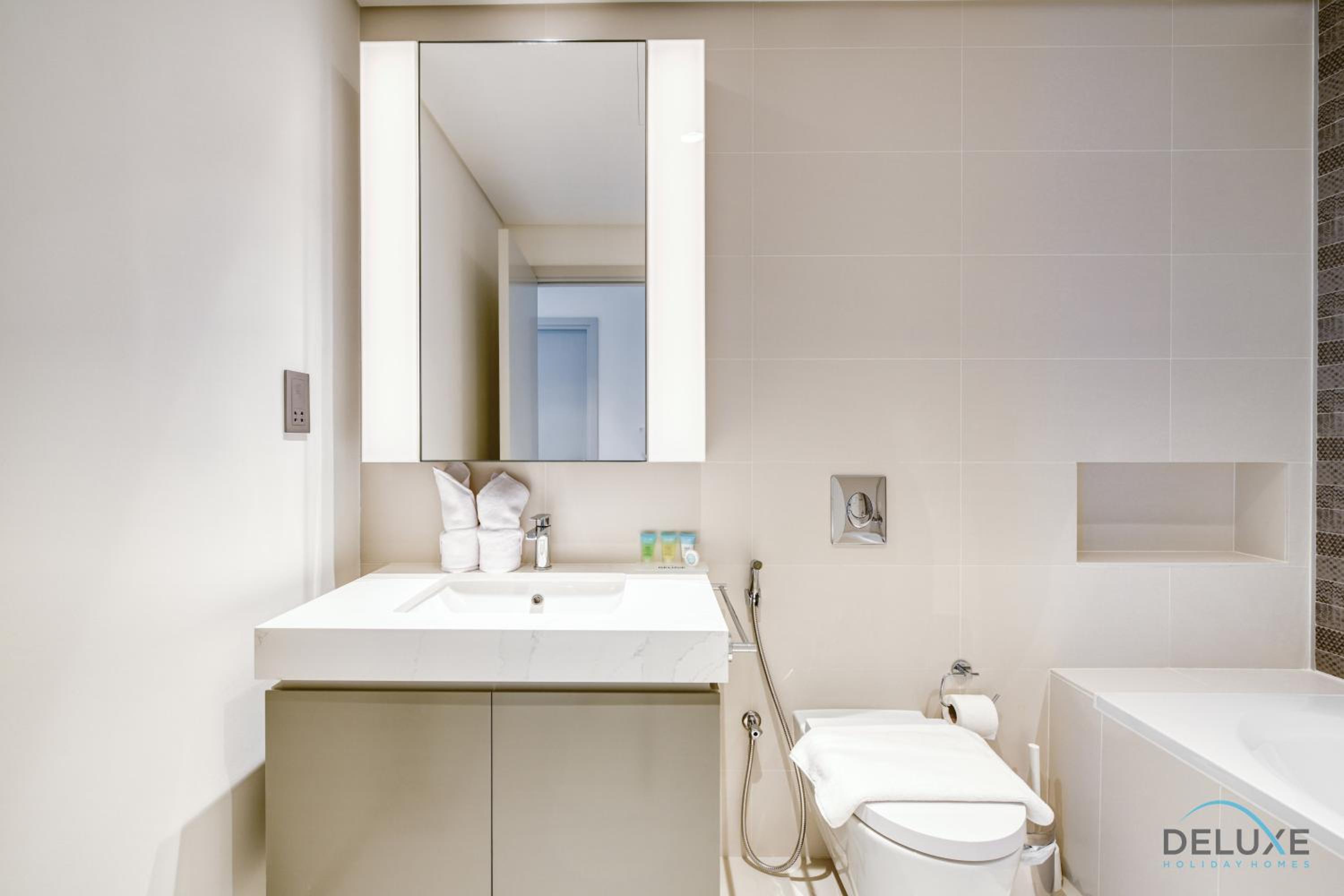Idyllic 1BR at Sunrise Bay Tower 1 Emaar Beachfront Dubai Marina by Deluxe Holiday Homes