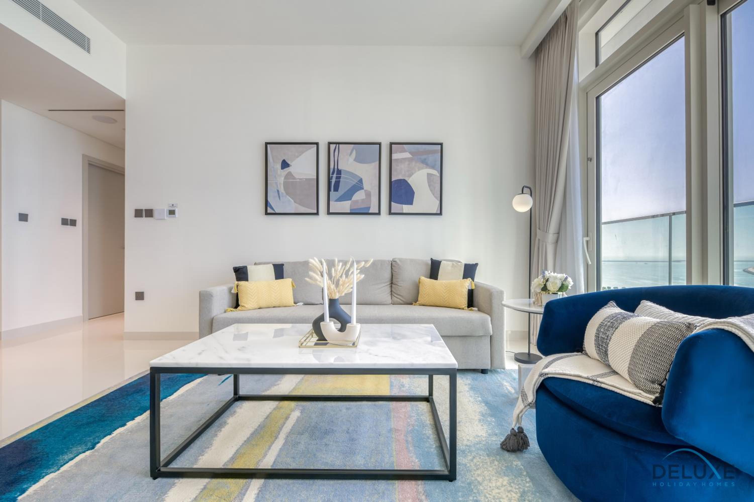 Idyllic 1BR at Sunrise Bay Tower 1 Emaar Beachfront Dubai Marina by Deluxe Holiday Homes