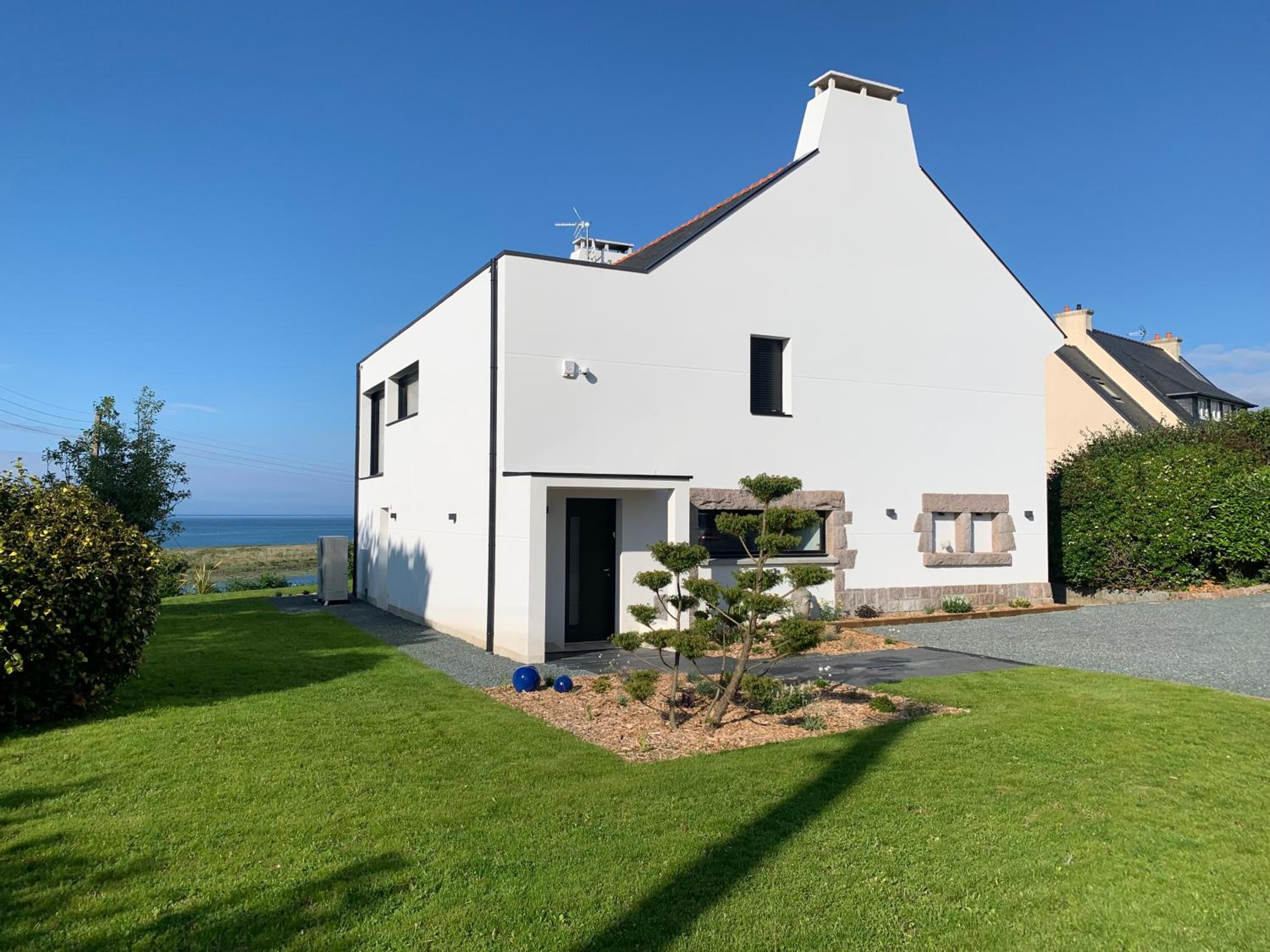 Villa l'hermine Vue mer exceptionnelle, prestation luxe contemporaine avec cinema et spa, borne voit électrique