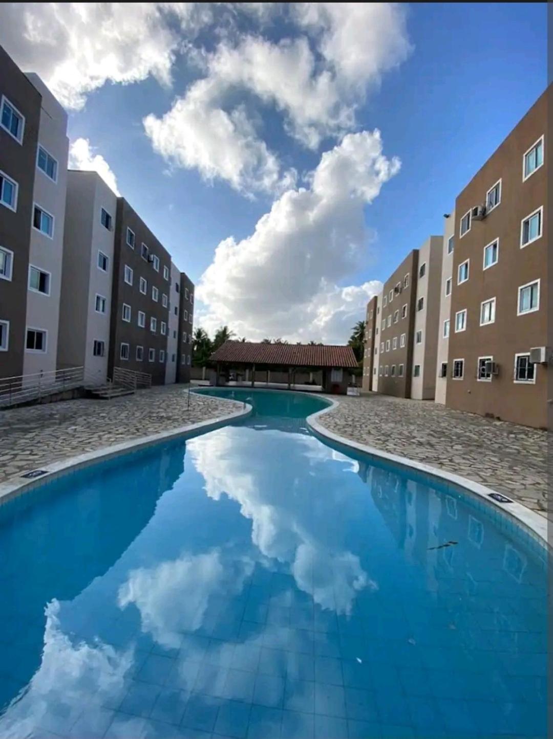 Apartamento 202- piscina,ar, proximo ás praias do Litoral Sul Paraíbano com garagem