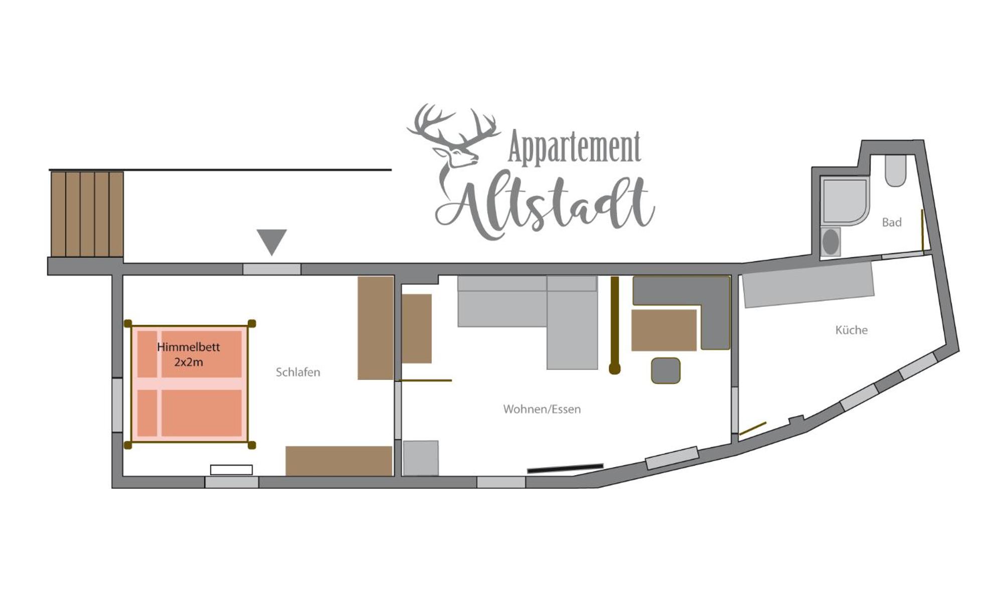 Appartement Altstadt, Gasthaus Hirsch