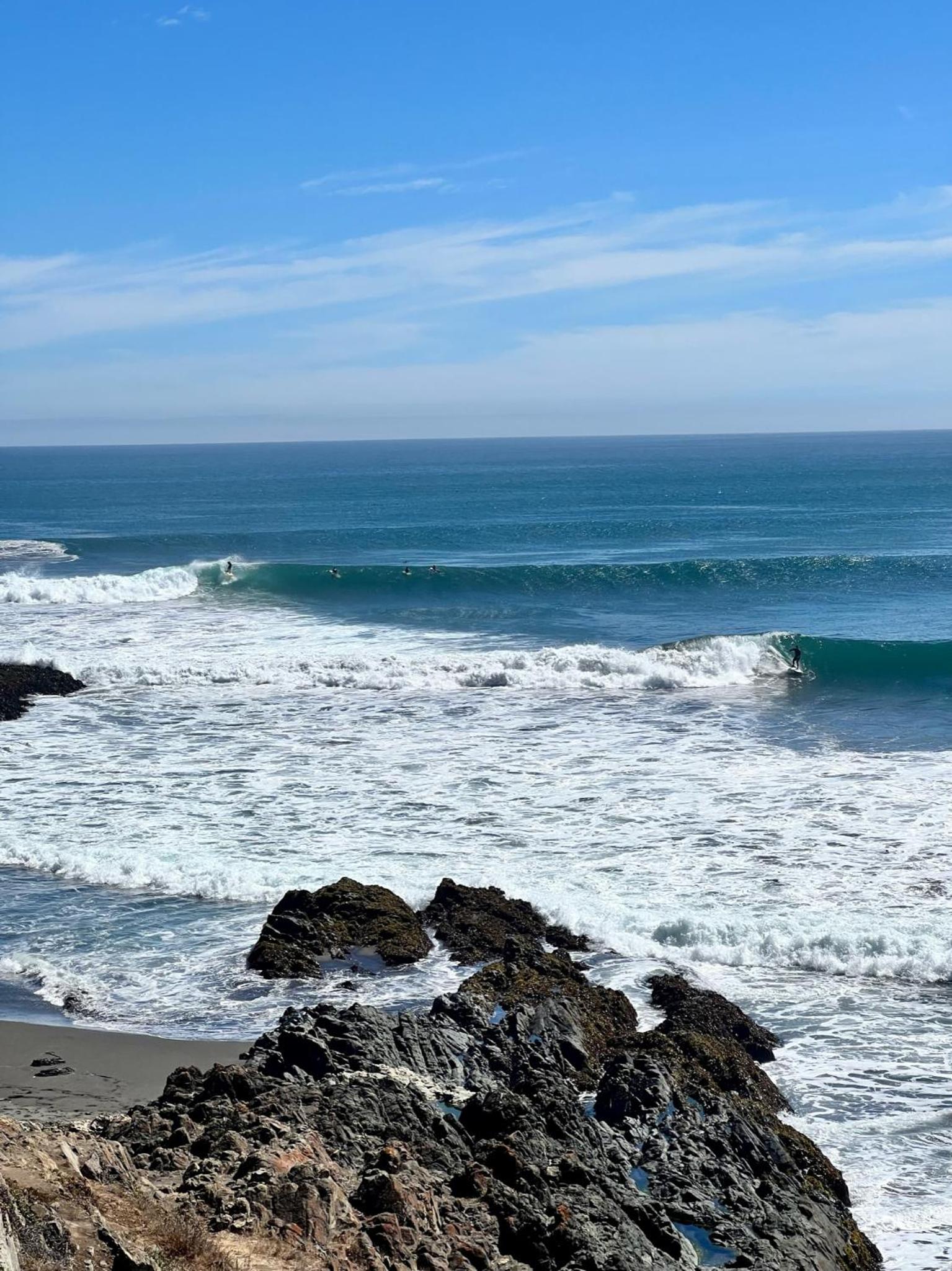 Olas de Buchupureo: con vida de campo