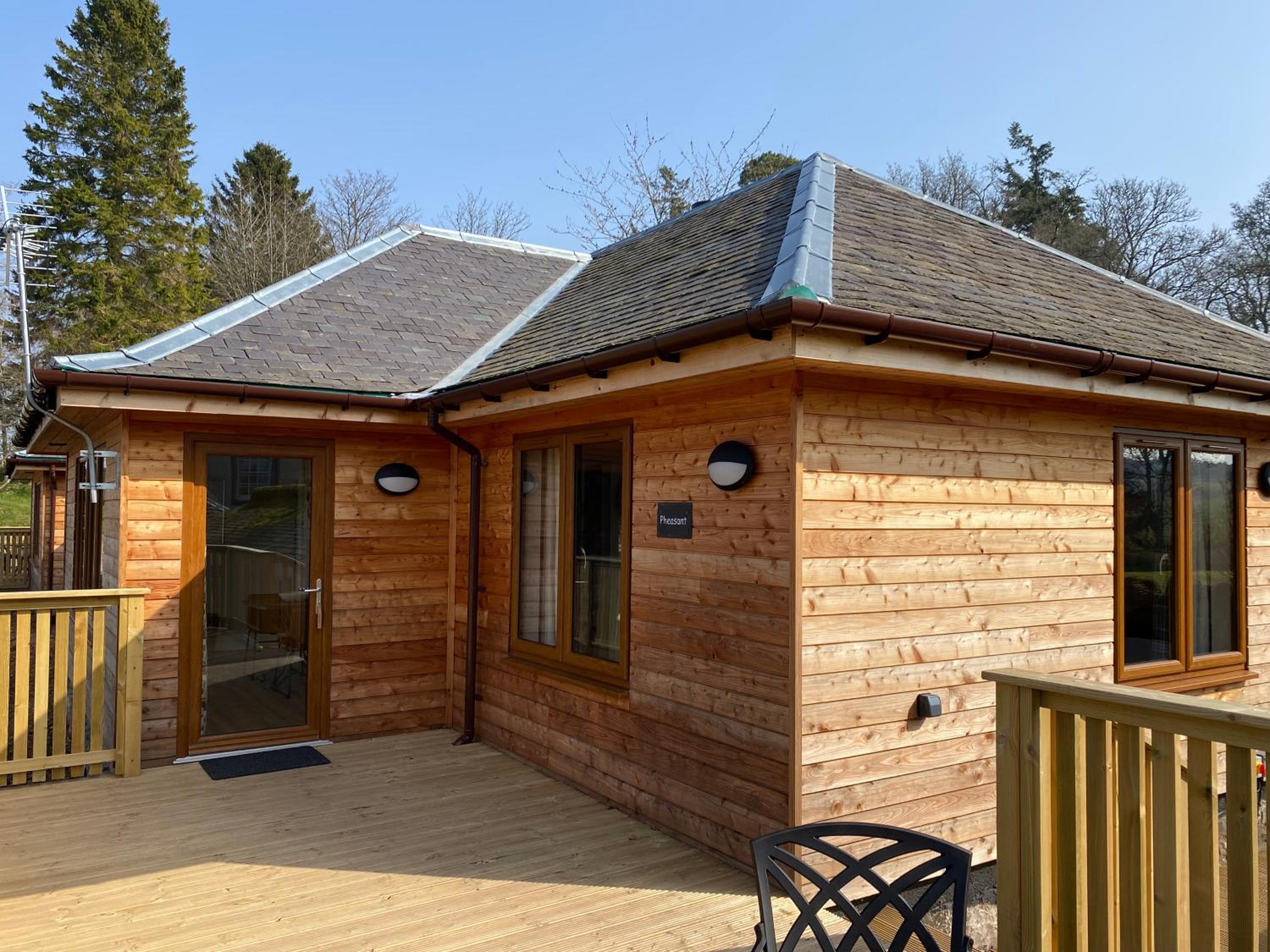 Pheasant Lodge with Hot Tub view 2