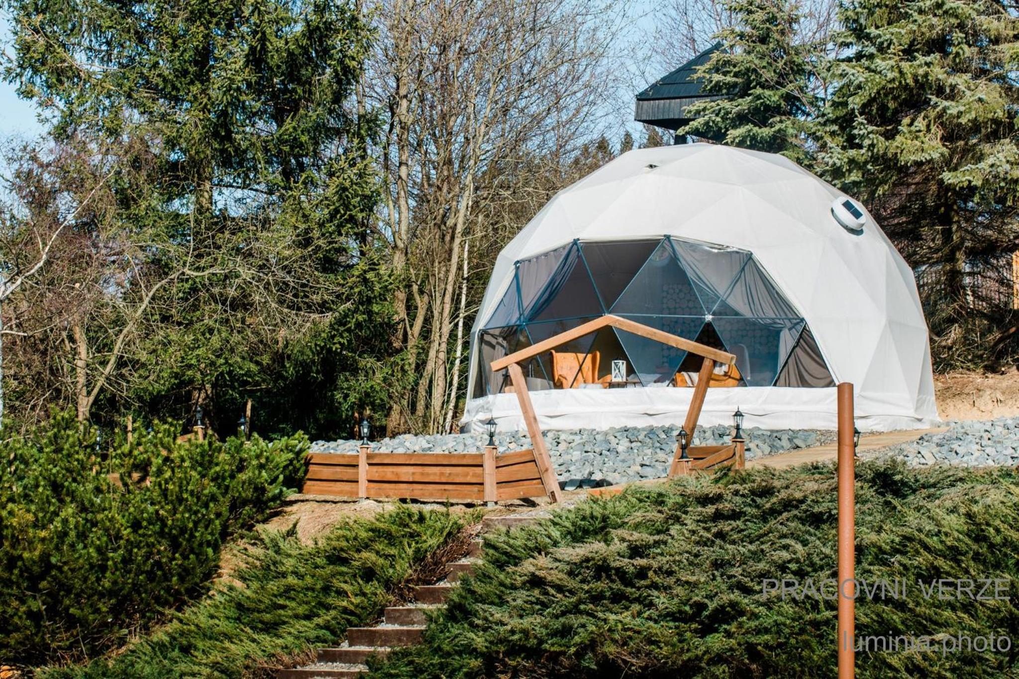 Glamping Bahenec view 2