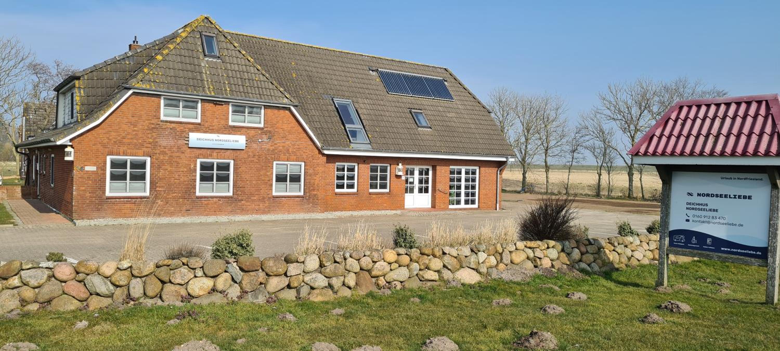 Deichhus Nordseeliebe direkt am Deich - Nordsee - Dagebüll - Am Vogelreservat