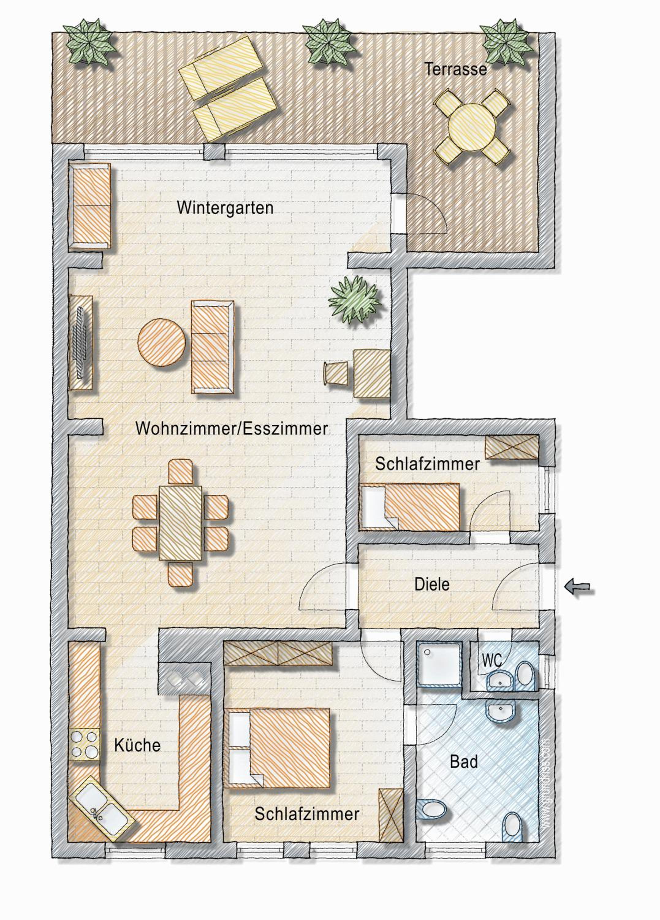 JUNIPRO Apartments Haustadt