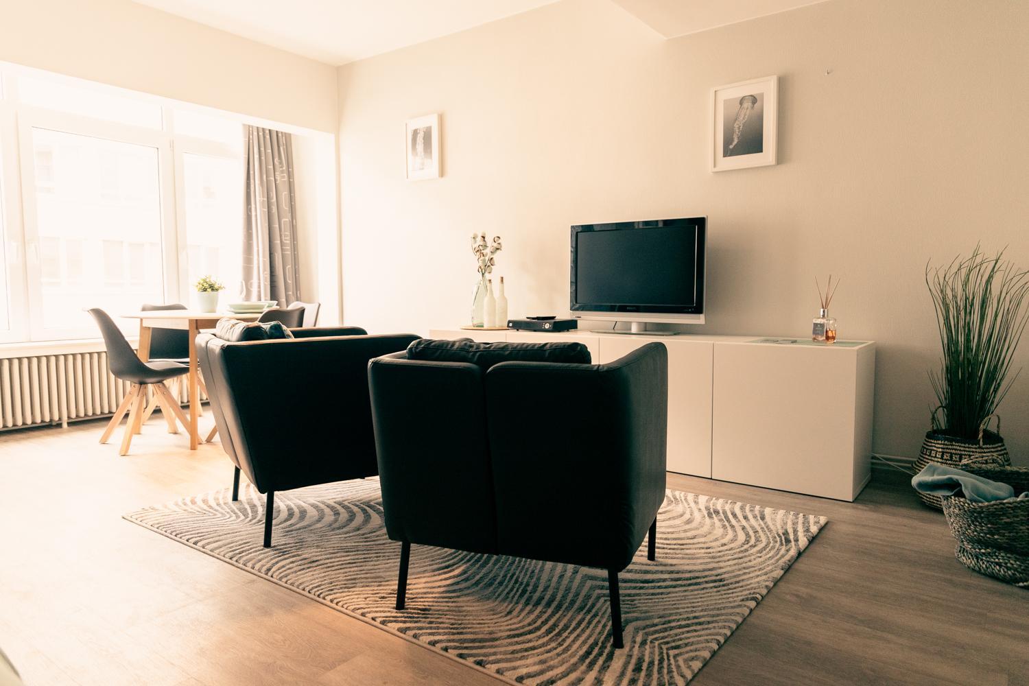 Ruime 2 pers studio bij casino Oostende: geniet van zee, kunst, en relax view 4