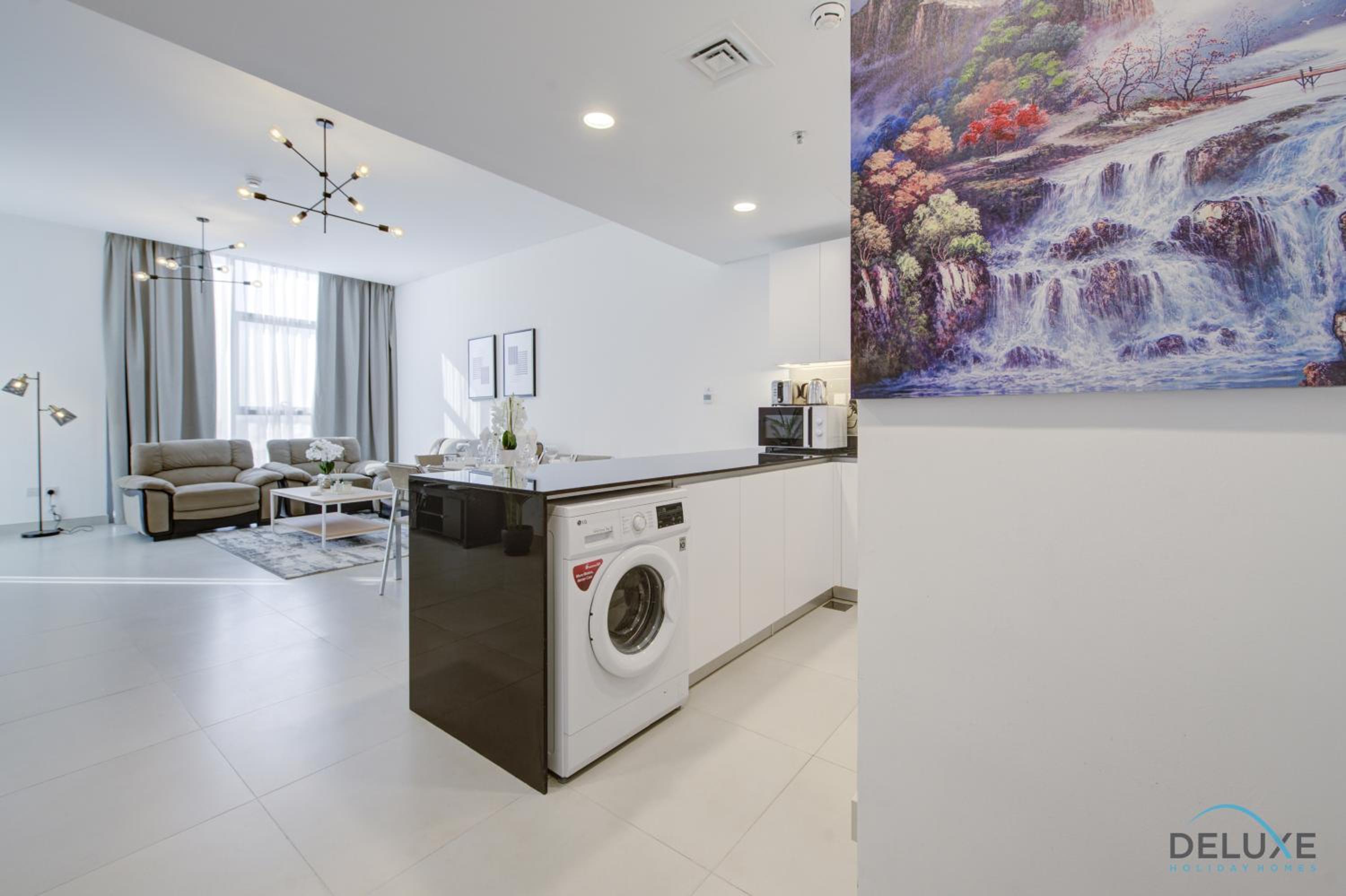 Cordial 2BR at The Pulse Residence Dubai South By Deluxe Holiday Homes