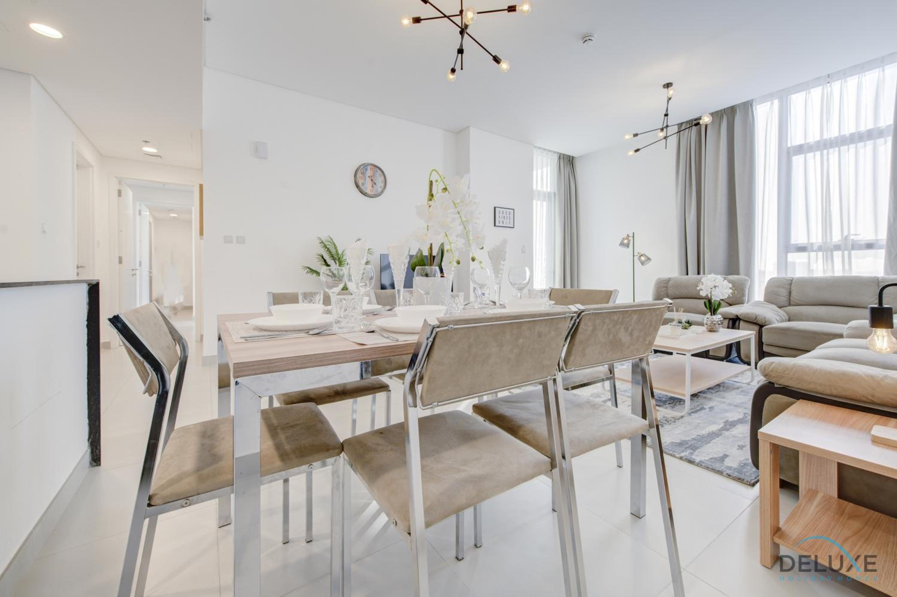 Cordial 2BR at The Pulse Residence Dubai South By Deluxe Holiday Homes