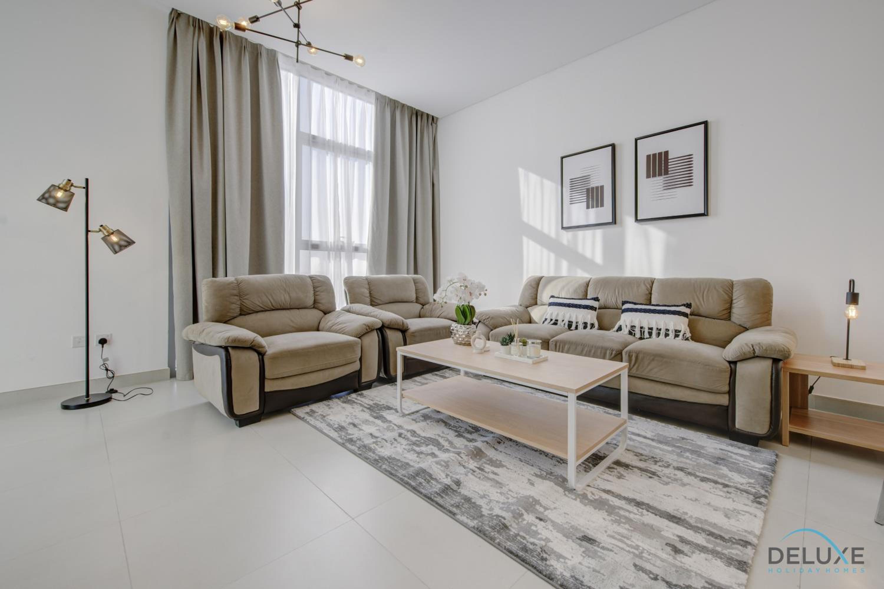 Cordial 2BR at The Pulse Residence Dubai South By Deluxe Holiday Homes