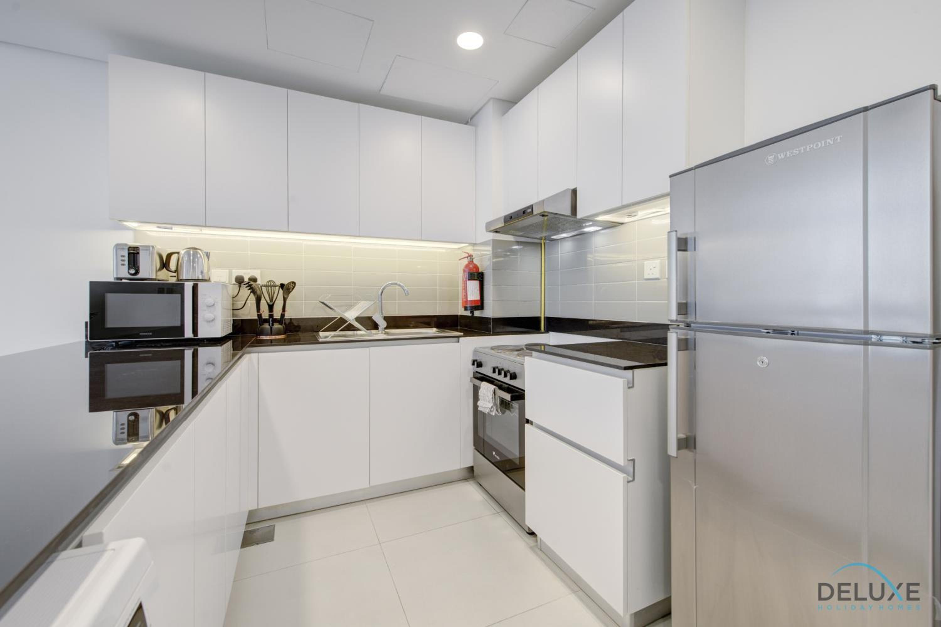 Cordial 2BR at The Pulse Residence Dubai South By Deluxe Holiday Homes