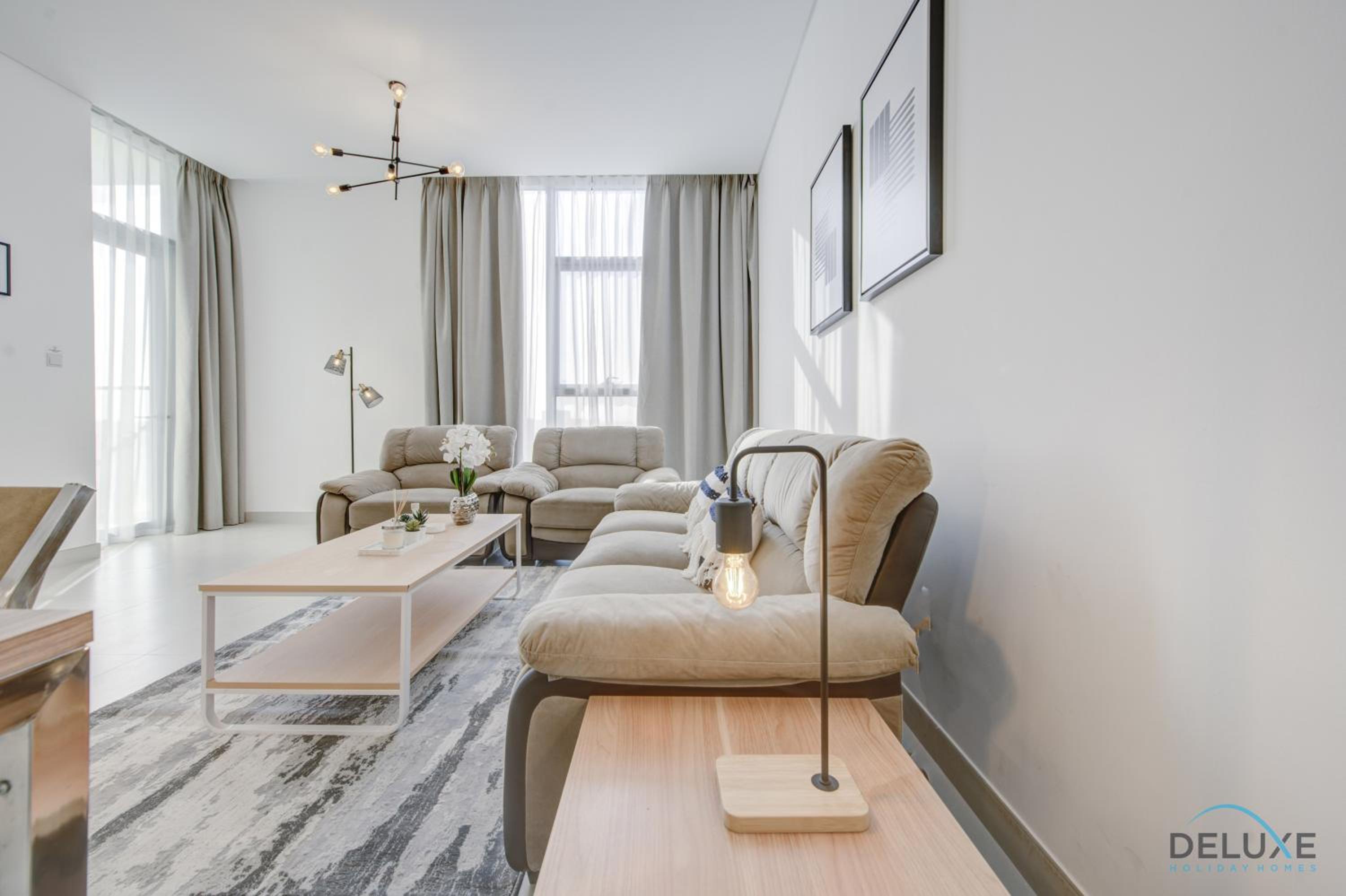 Cordial 2BR at The Pulse Residence Dubai South By Deluxe Holiday Homes