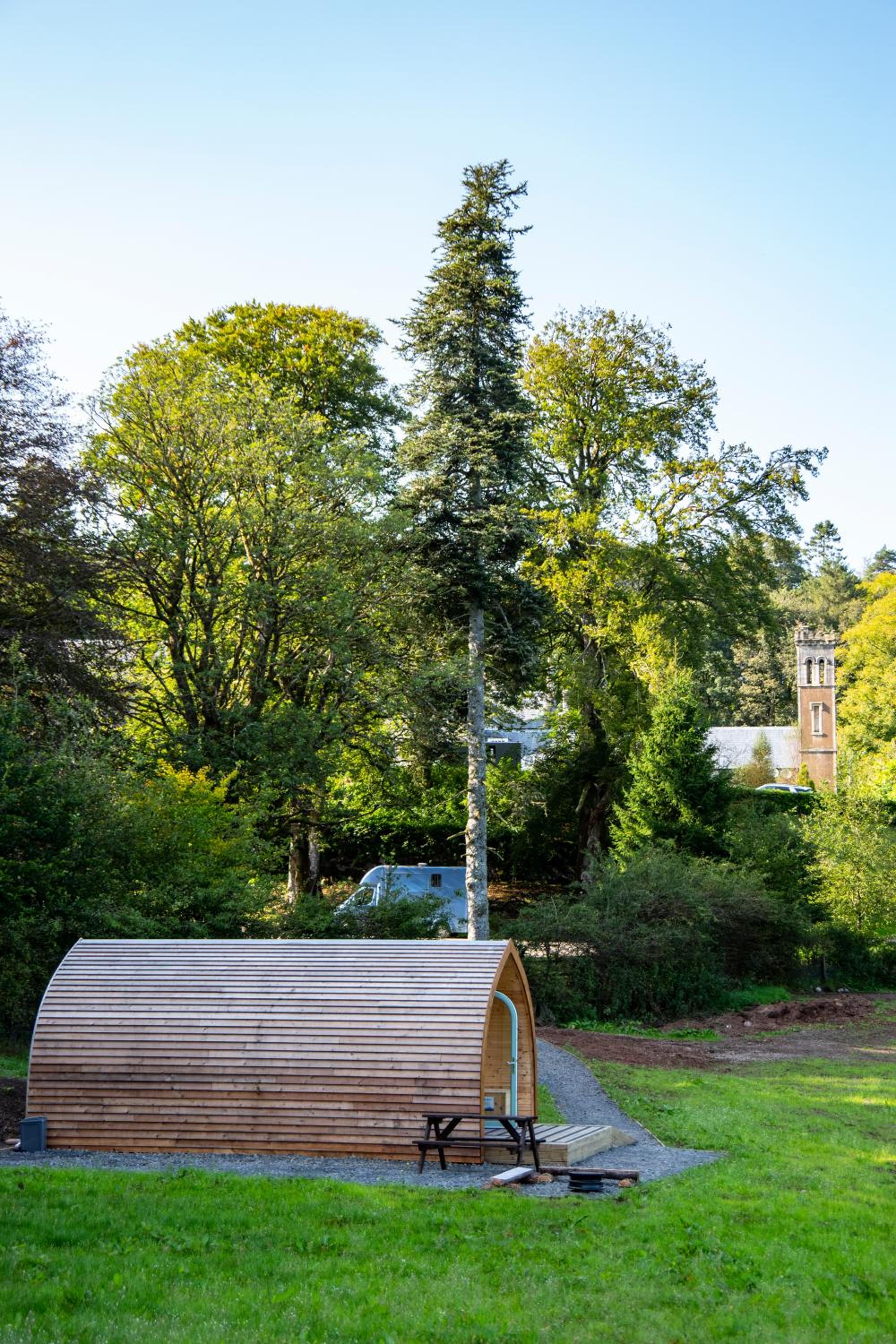 Luxury Rural Ayrshire Glamping Pod view 5