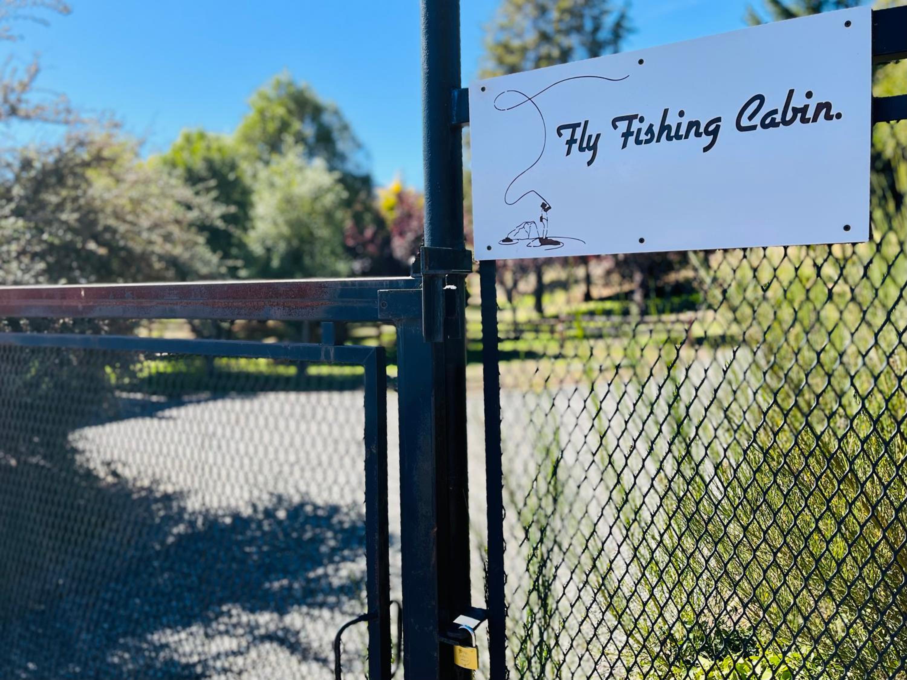 Fly Fishing Cabin, River Coast.