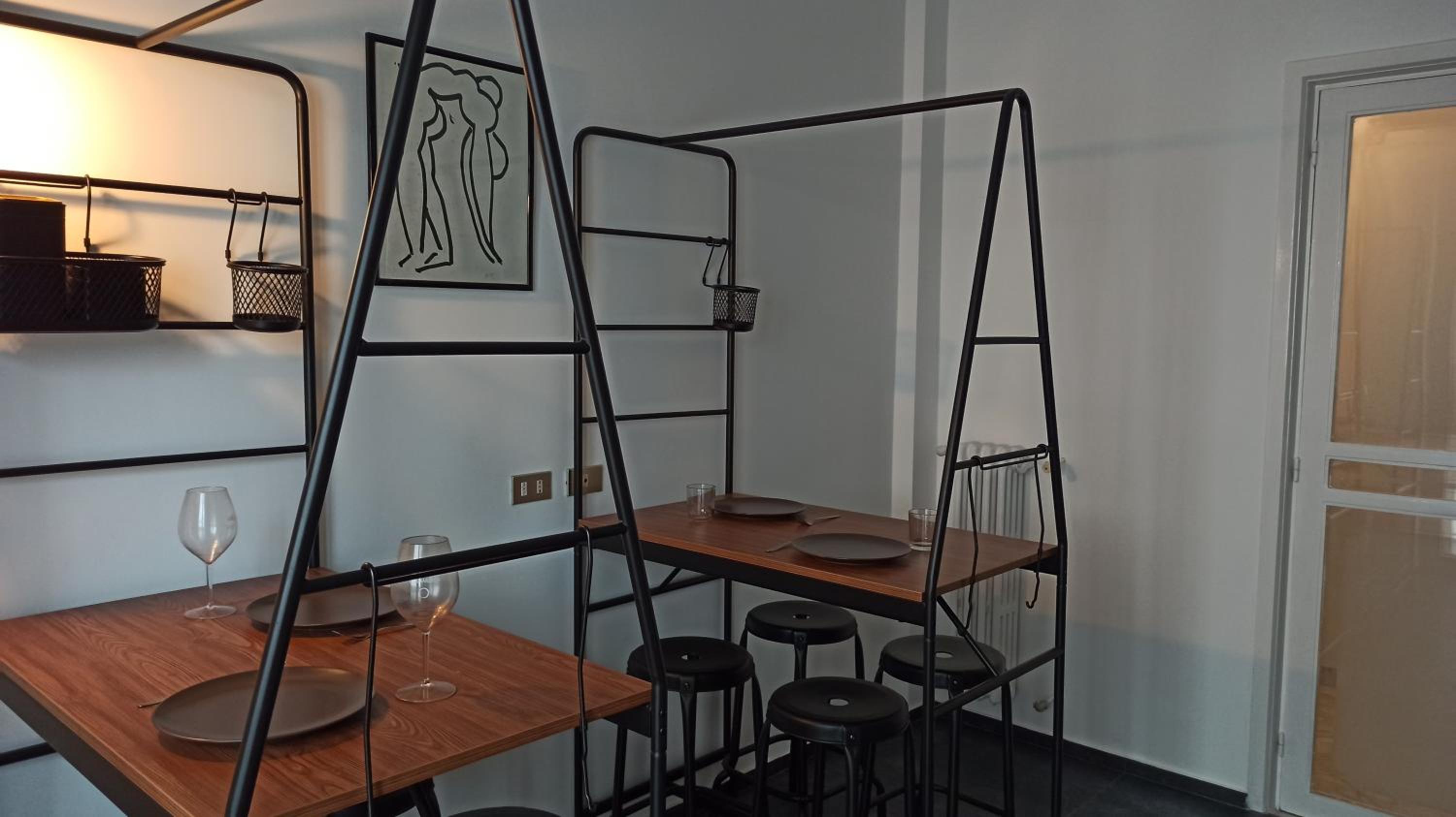 Apple guest house en Bari — dining