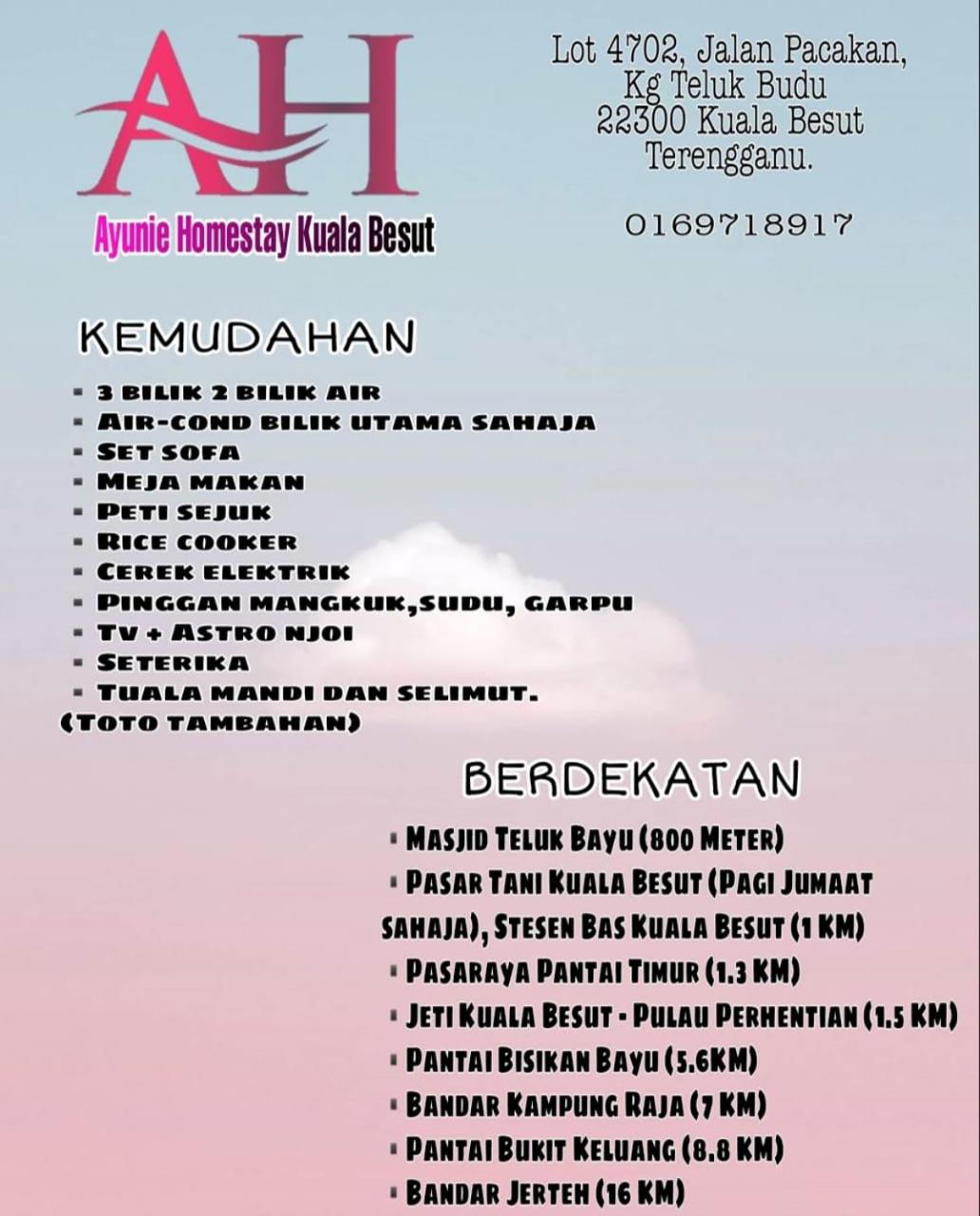AYUNI HOMESTAY KUALA BESUT TERENGGANU photo 5