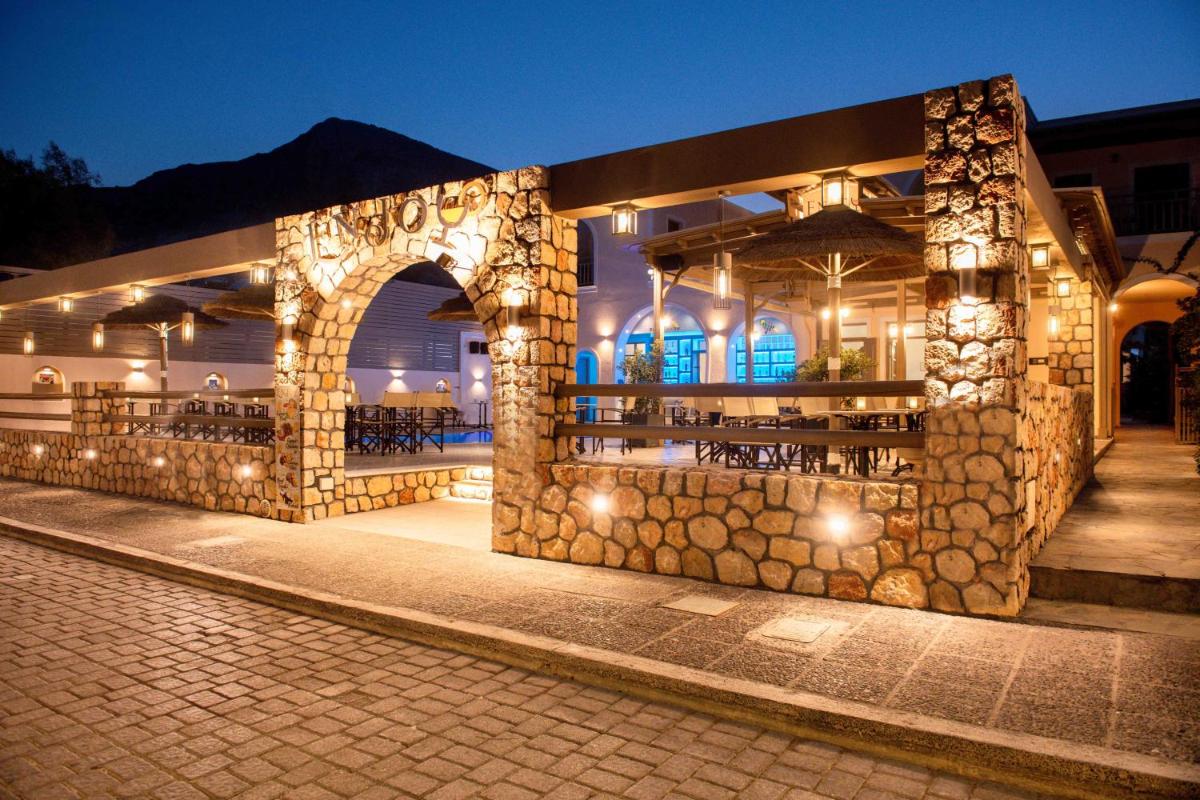 outdoor BBQ area