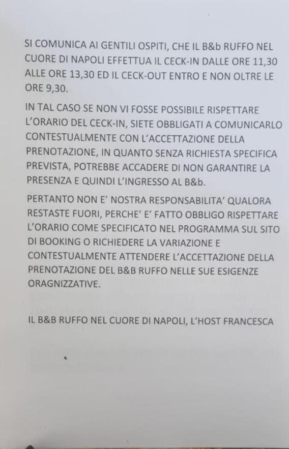B&B Ruffo Nel cuore di Napoli