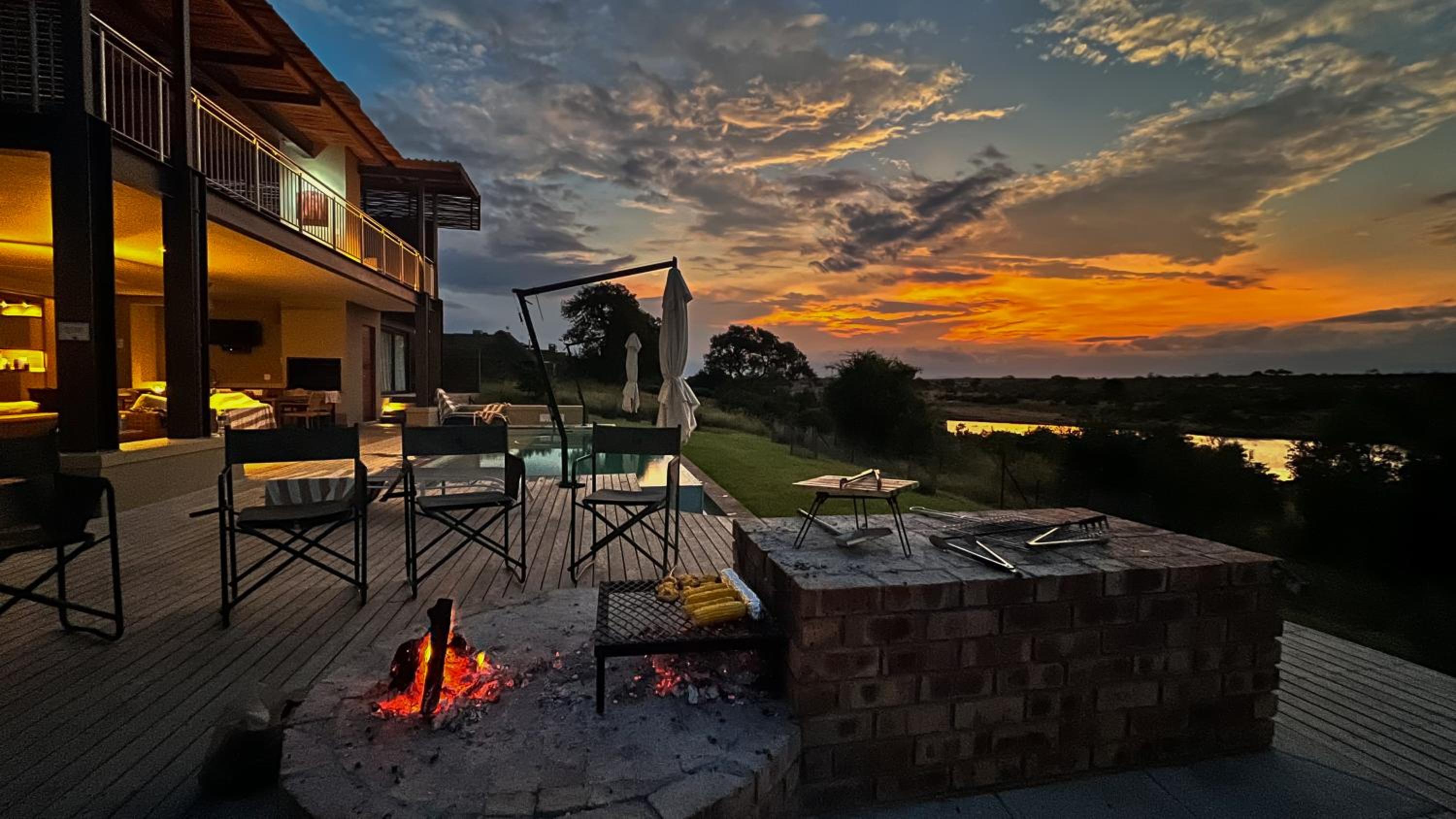Jacana River Lodge Mjejane Game Reserve view 2