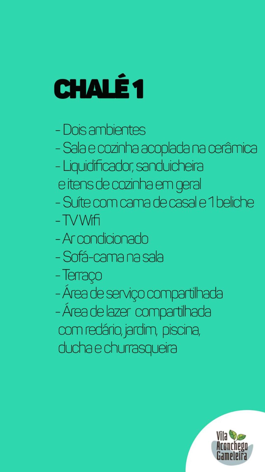 VILA ACONCHEGO GAMELEIRA