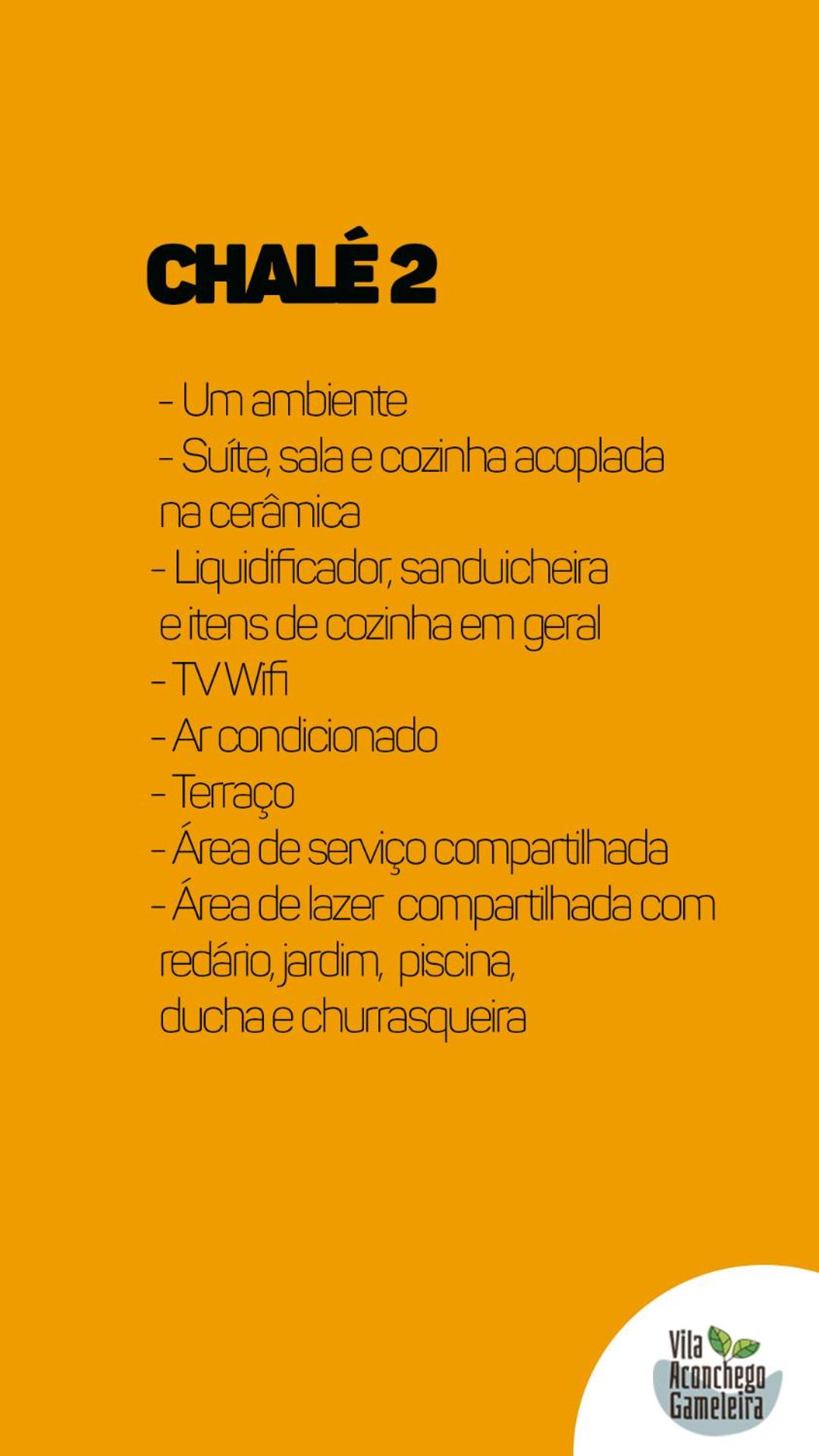 VILA ACONCHEGO GAMELEIRA