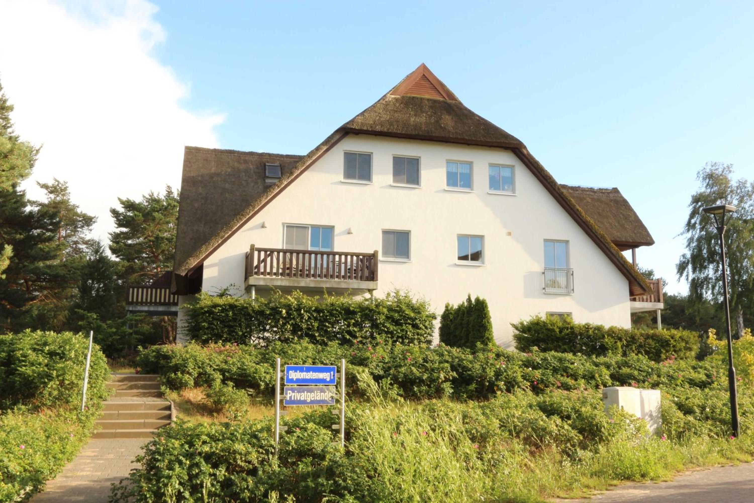 Fewo 4 Reetdachhaus Diplomatenweg 1 Fewo cc
